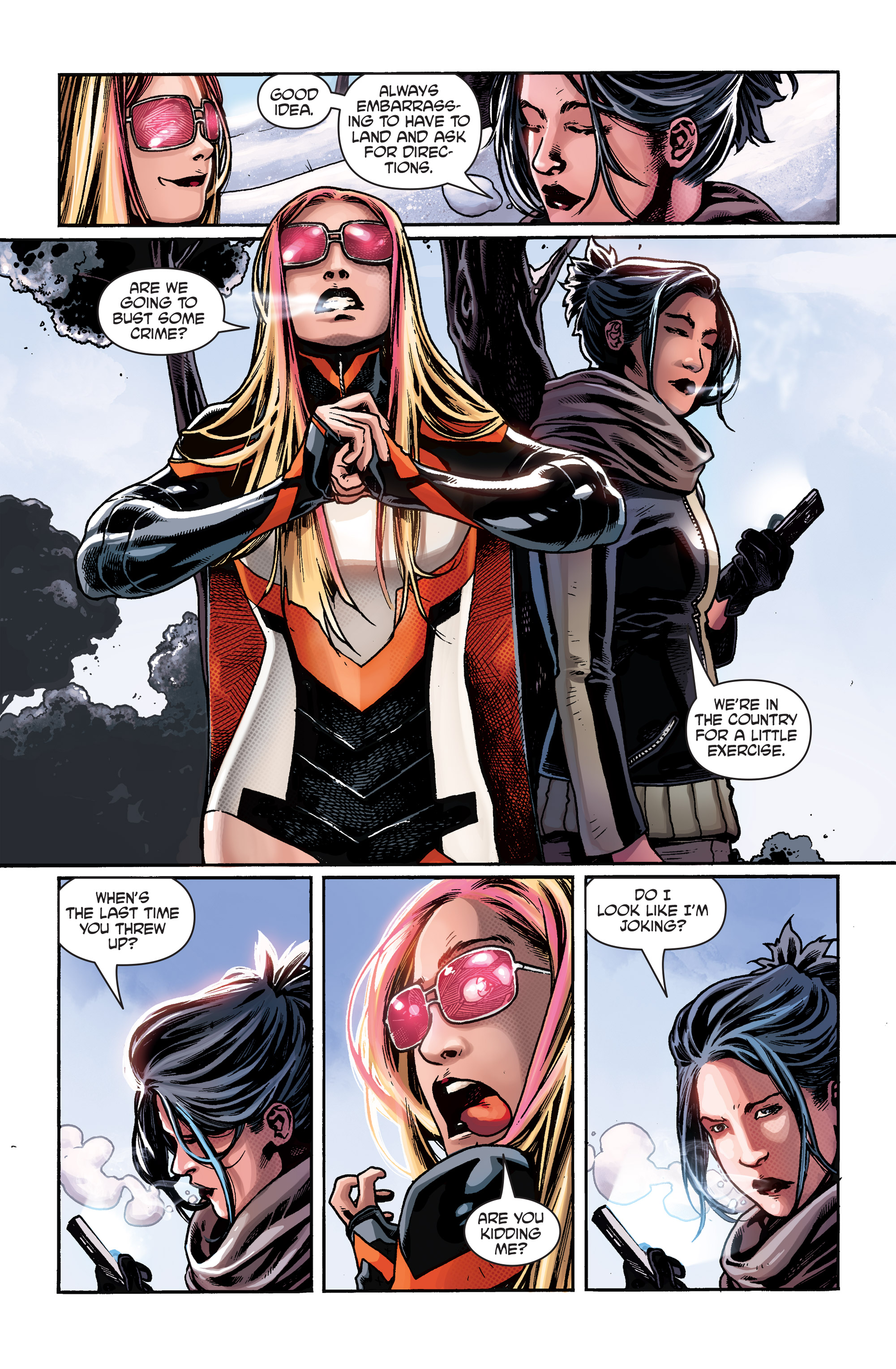 Read online Punchline comic -  Issue #2 - 3
