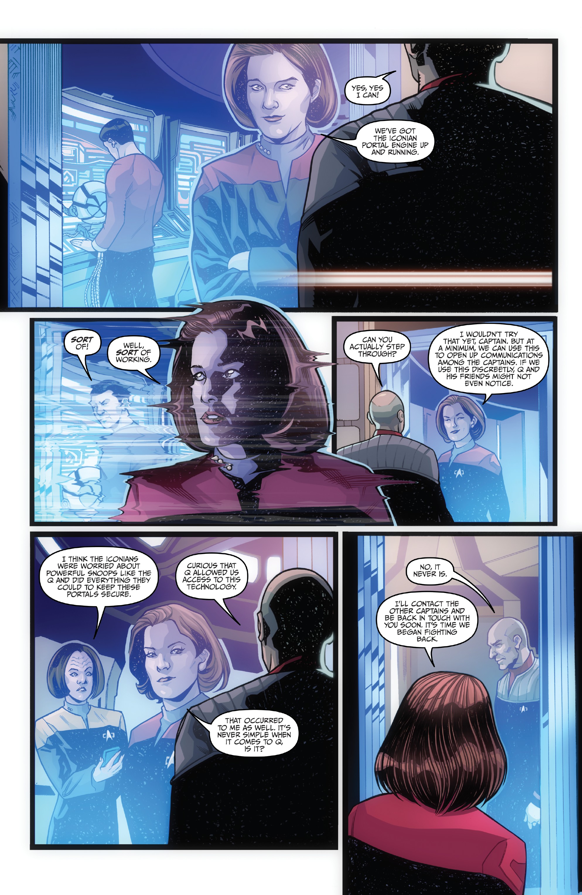 Read online Star Trek: The Q Conflict comic -  Issue #5 - 14