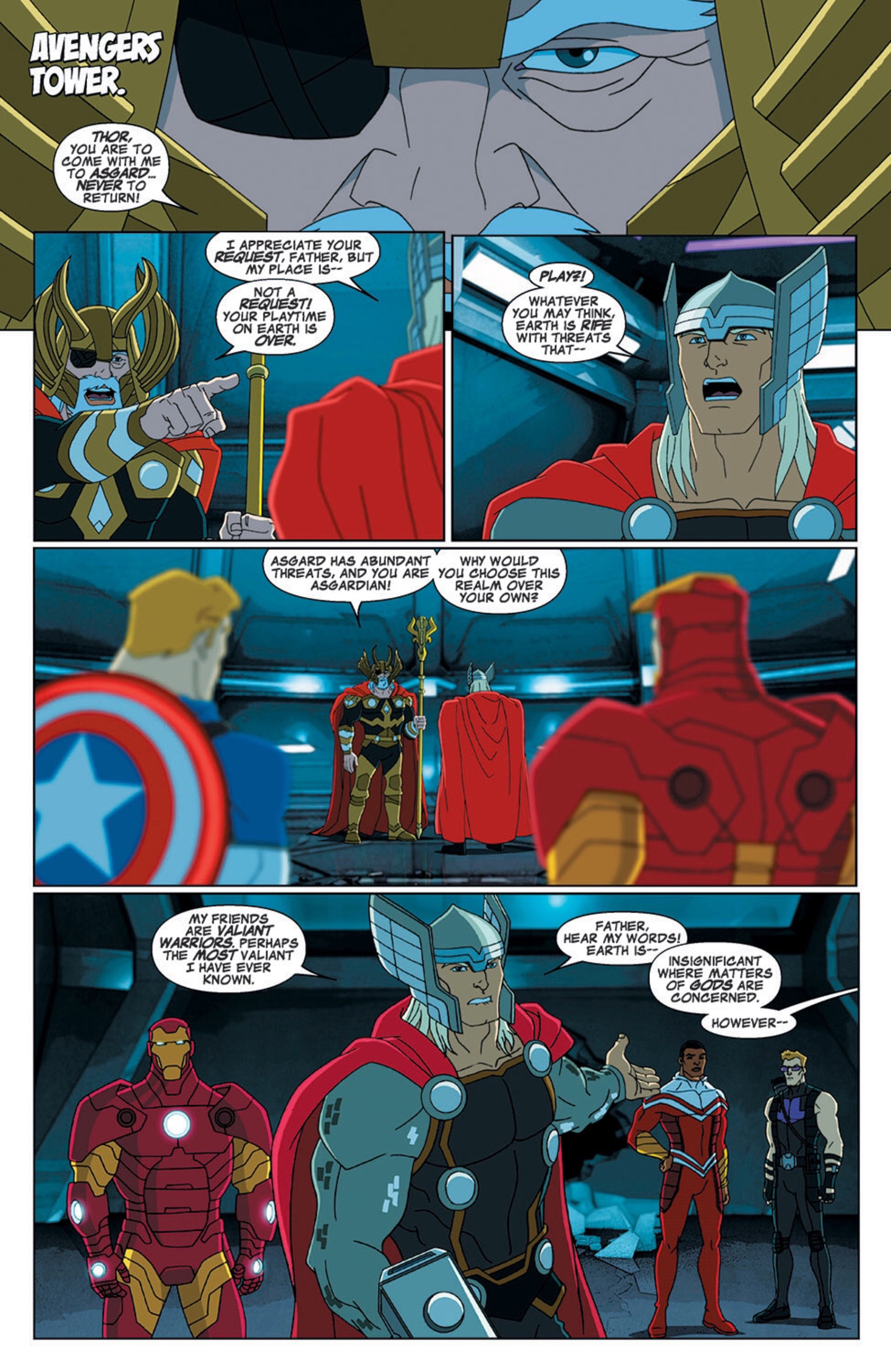 Read online Marvel Universe Avengers Assemble Season 2 comic -  Issue #7 - 4