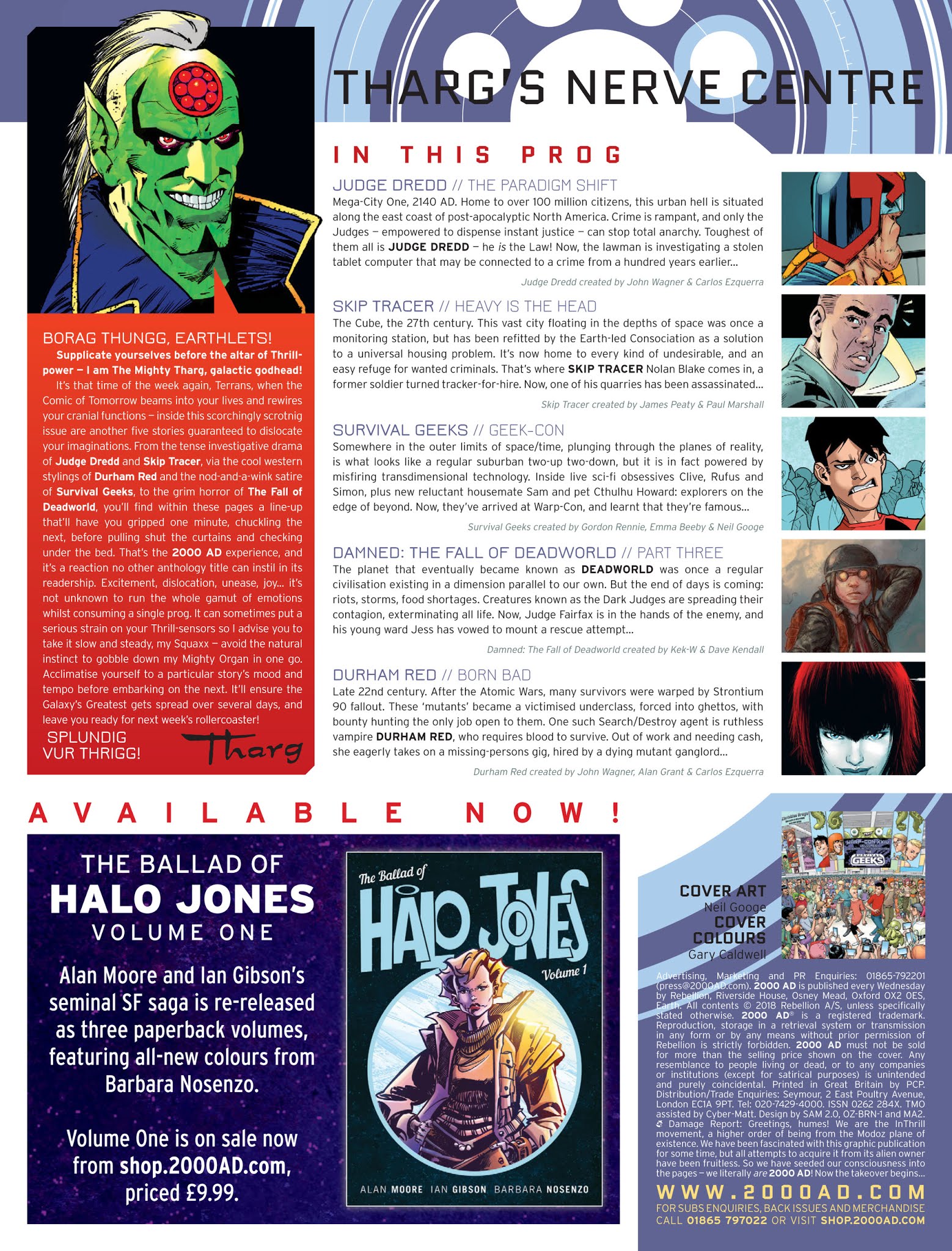 Read online 2000 AD comic -  Issue #2083 - 2