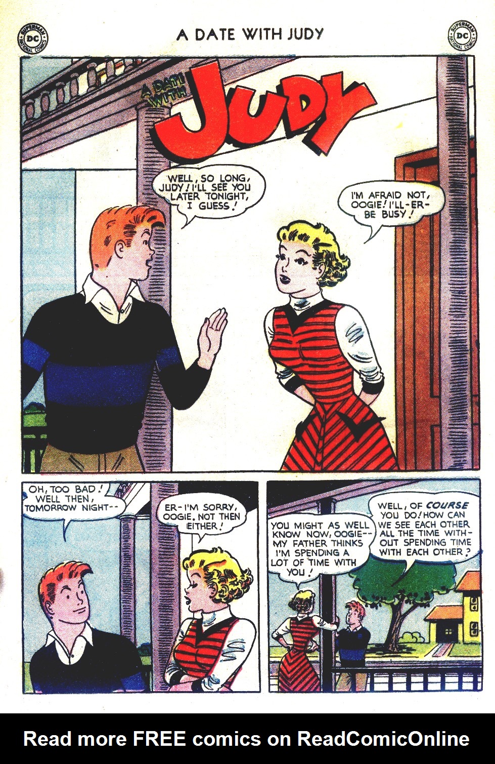 Read online A Date with Judy comic -  Issue #41 - 27