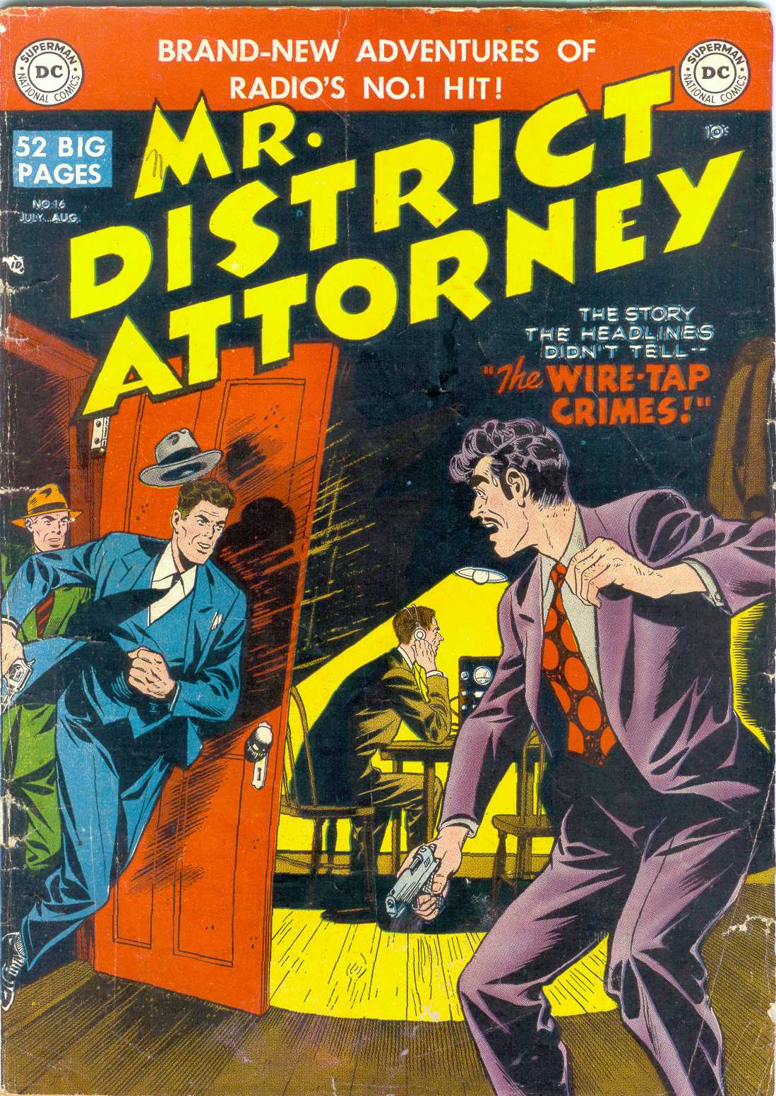 Read online Mr. District Attorney comic -  Issue #16 - 1