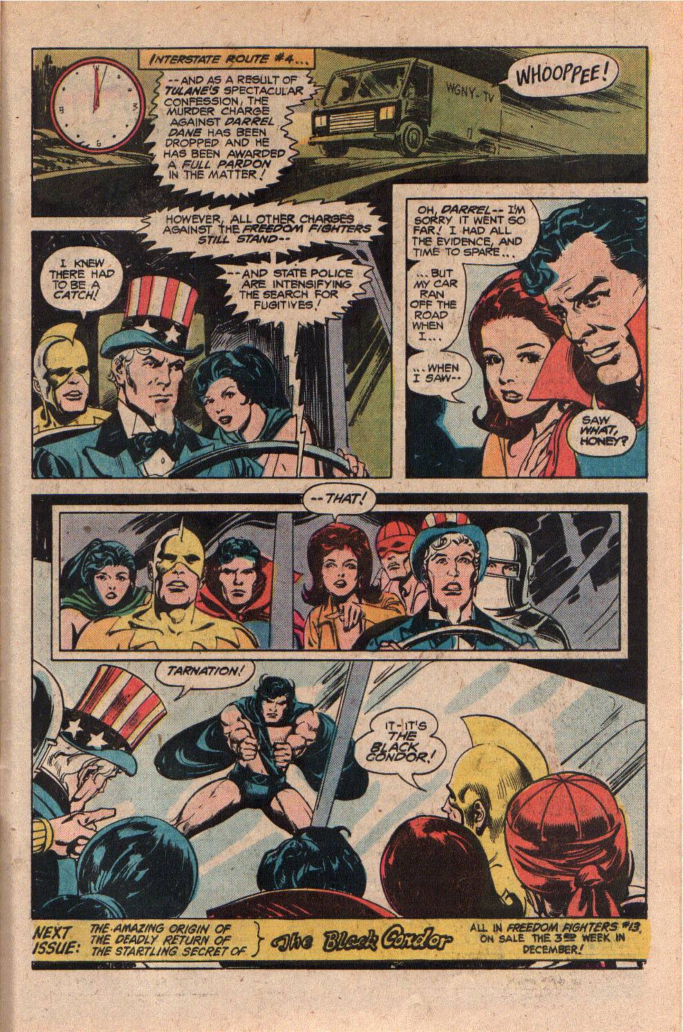 Freedom Fighters (1976) Issue #12 #12 - English 31