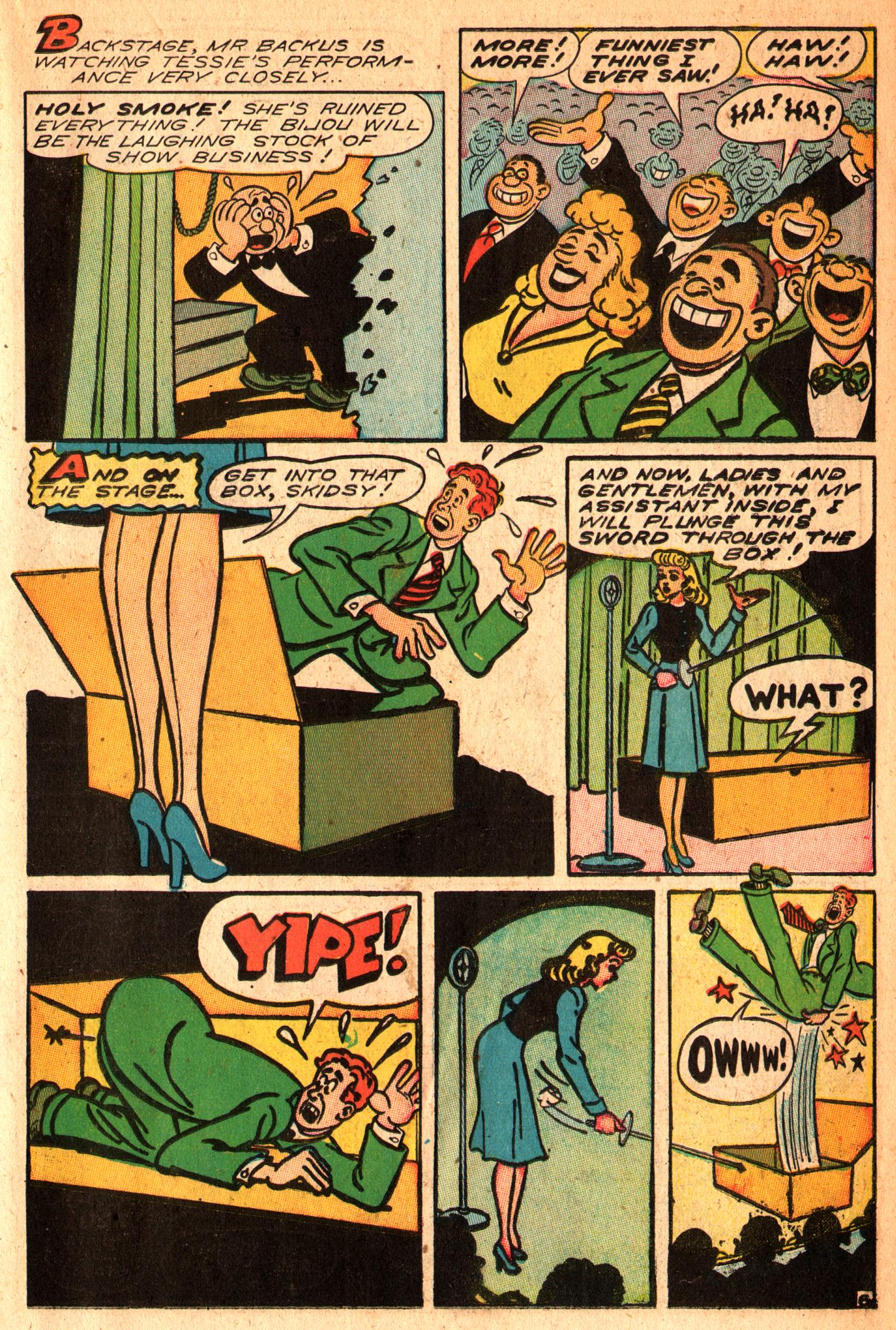 Read online Tessie the Typist comic -  Issue #10 - 17