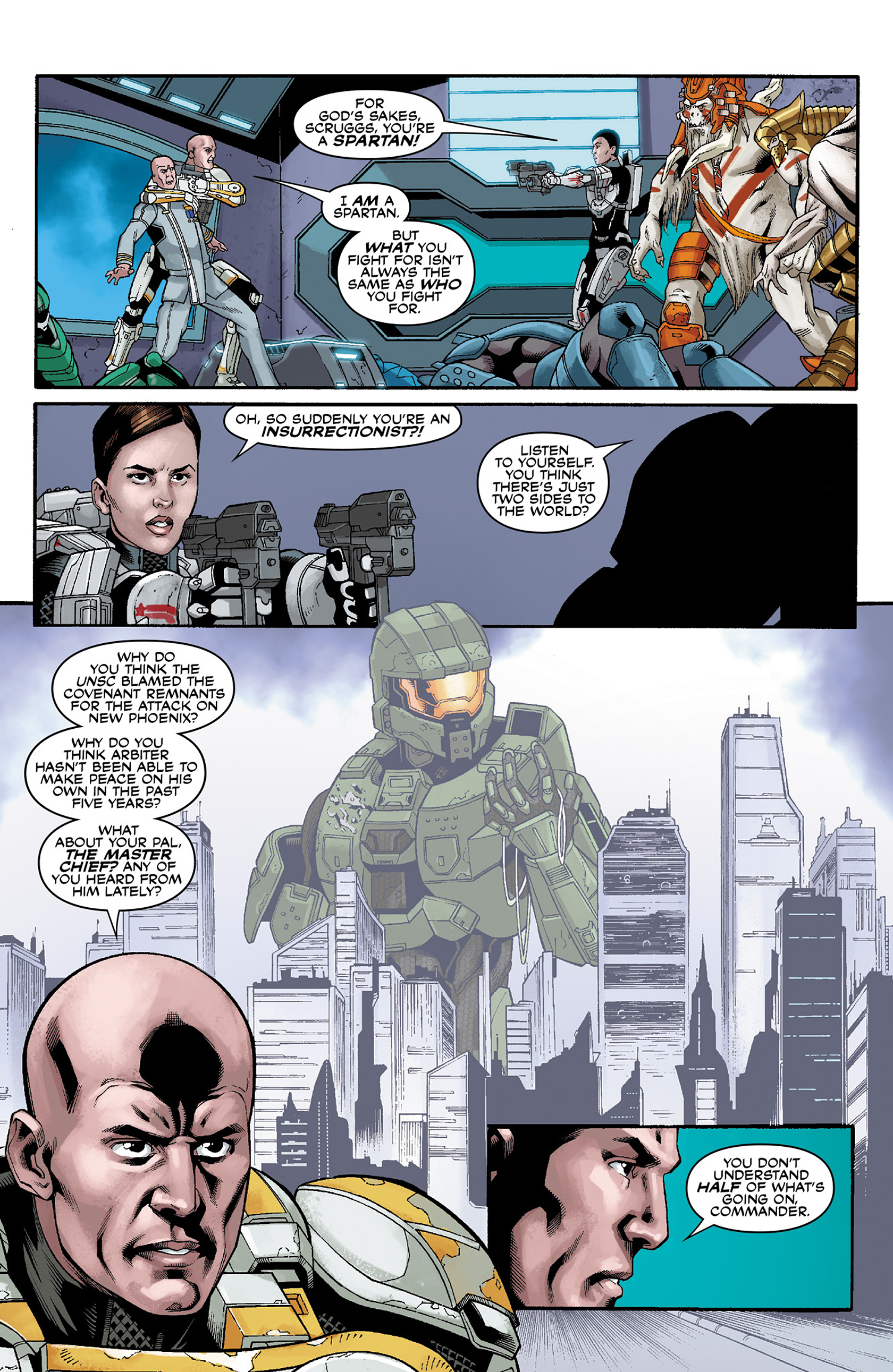 Read online Halo: Escalation comic -  Issue #3 - 10