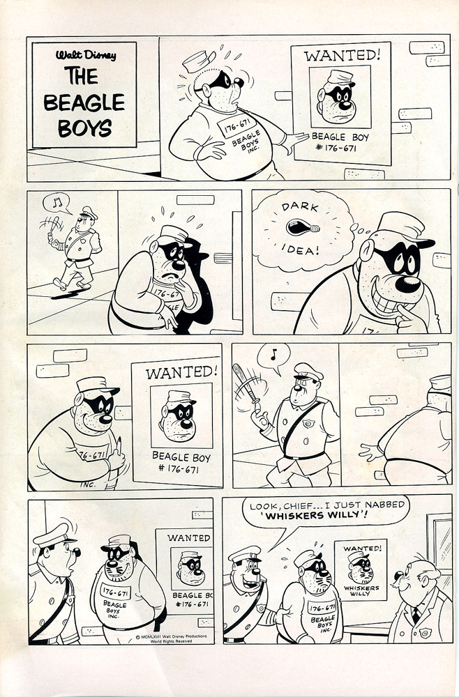 Read online Walt Disney THE BEAGLE BOYS comic -  Issue #9 - 35