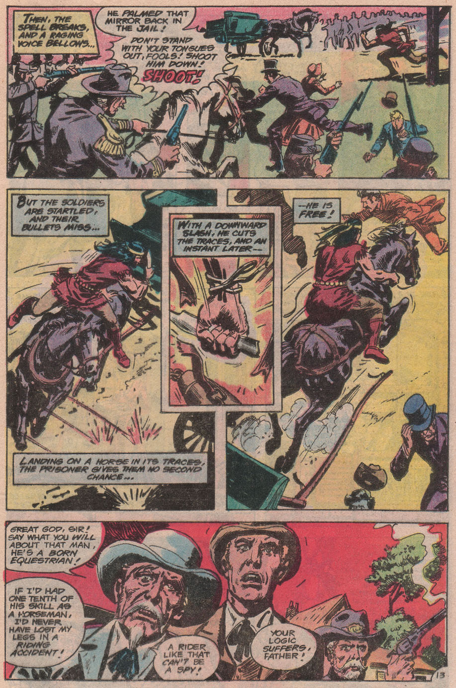 Read online Weird Western Tales (1972) comic -  Issue #51 - 25