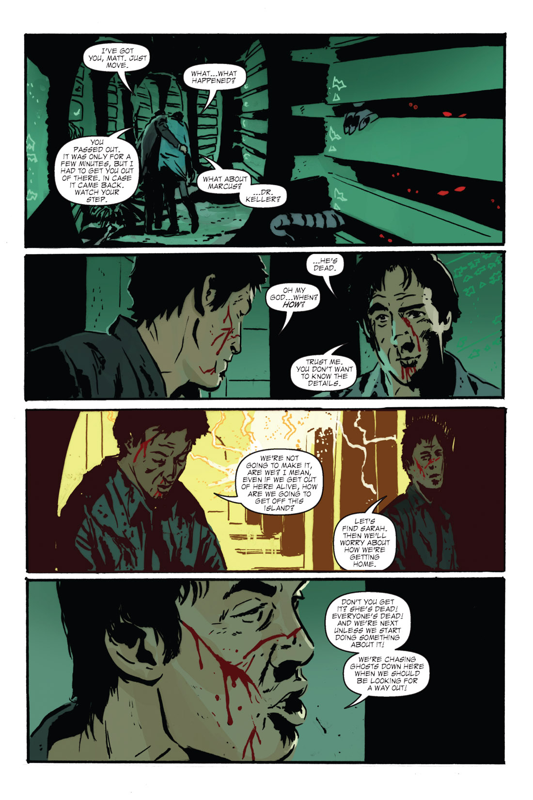 Read online X Isle comic -  Issue #5 - 5