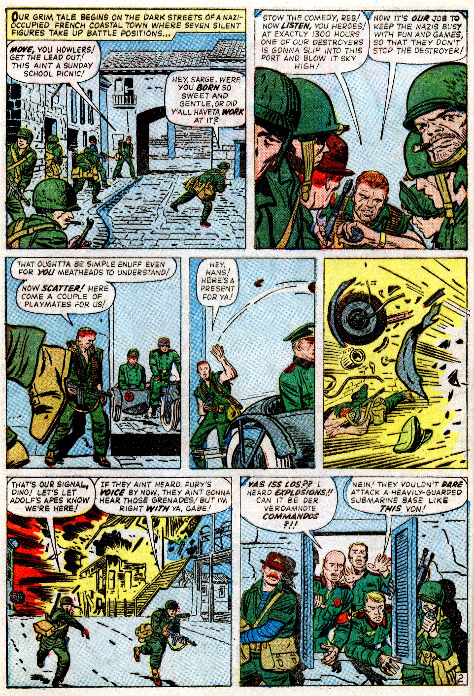 Read online Sgt. Fury comic -  Issue #2 - 4