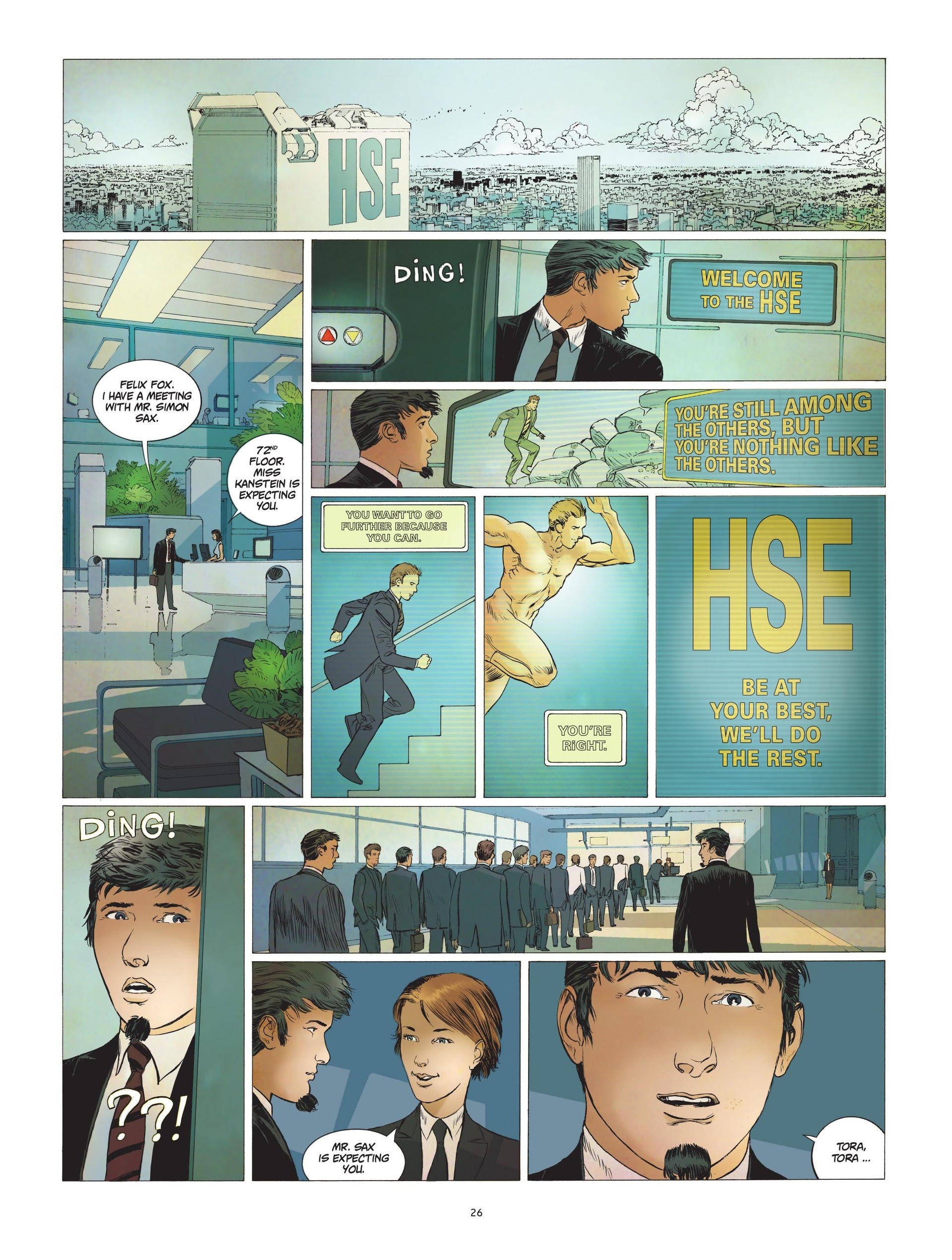 Read online HSE - Human Stock Exchange comic -  Issue #1 - 28