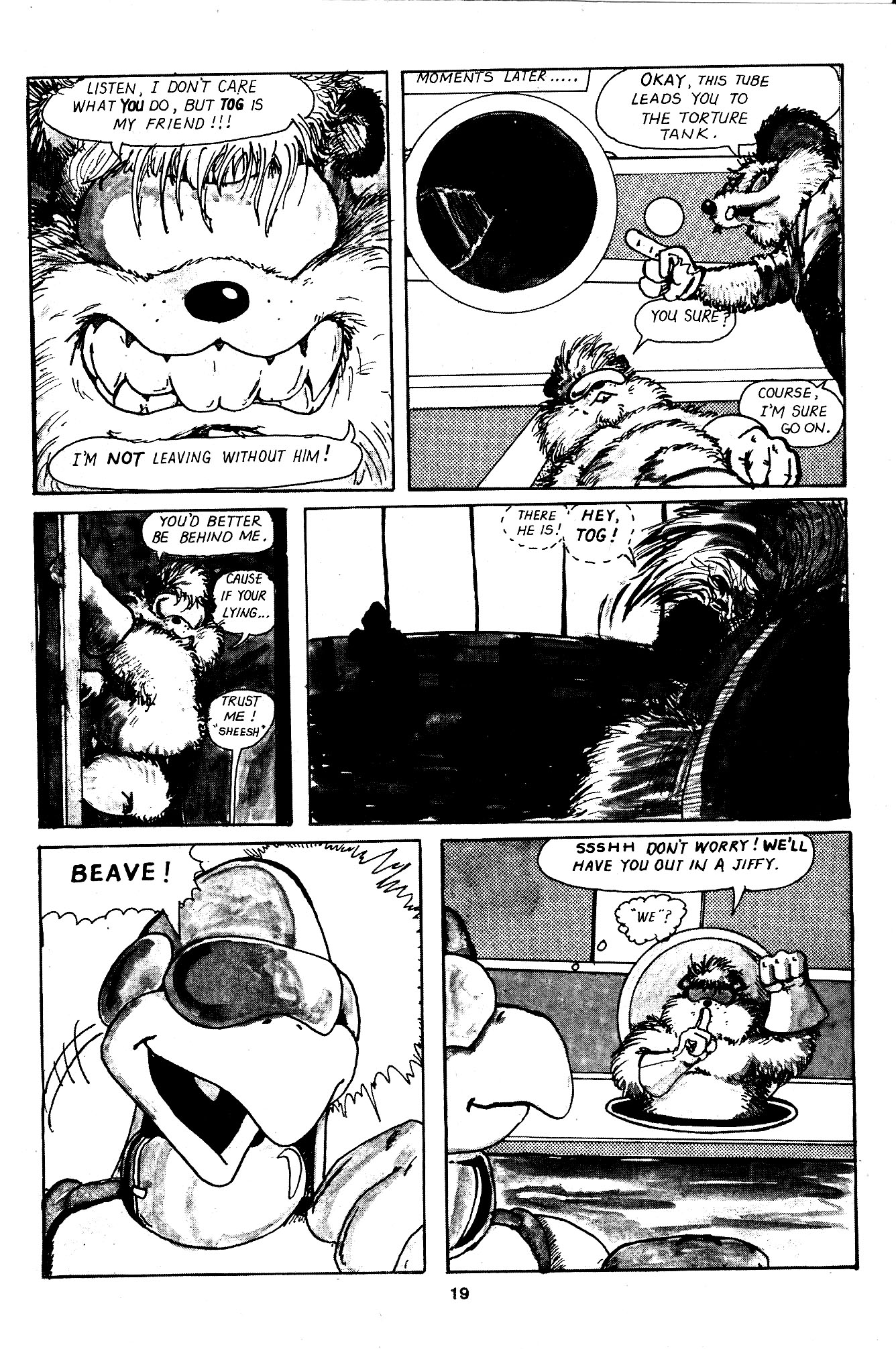 Read online Space Beaver comic -  Issue #1 - 21