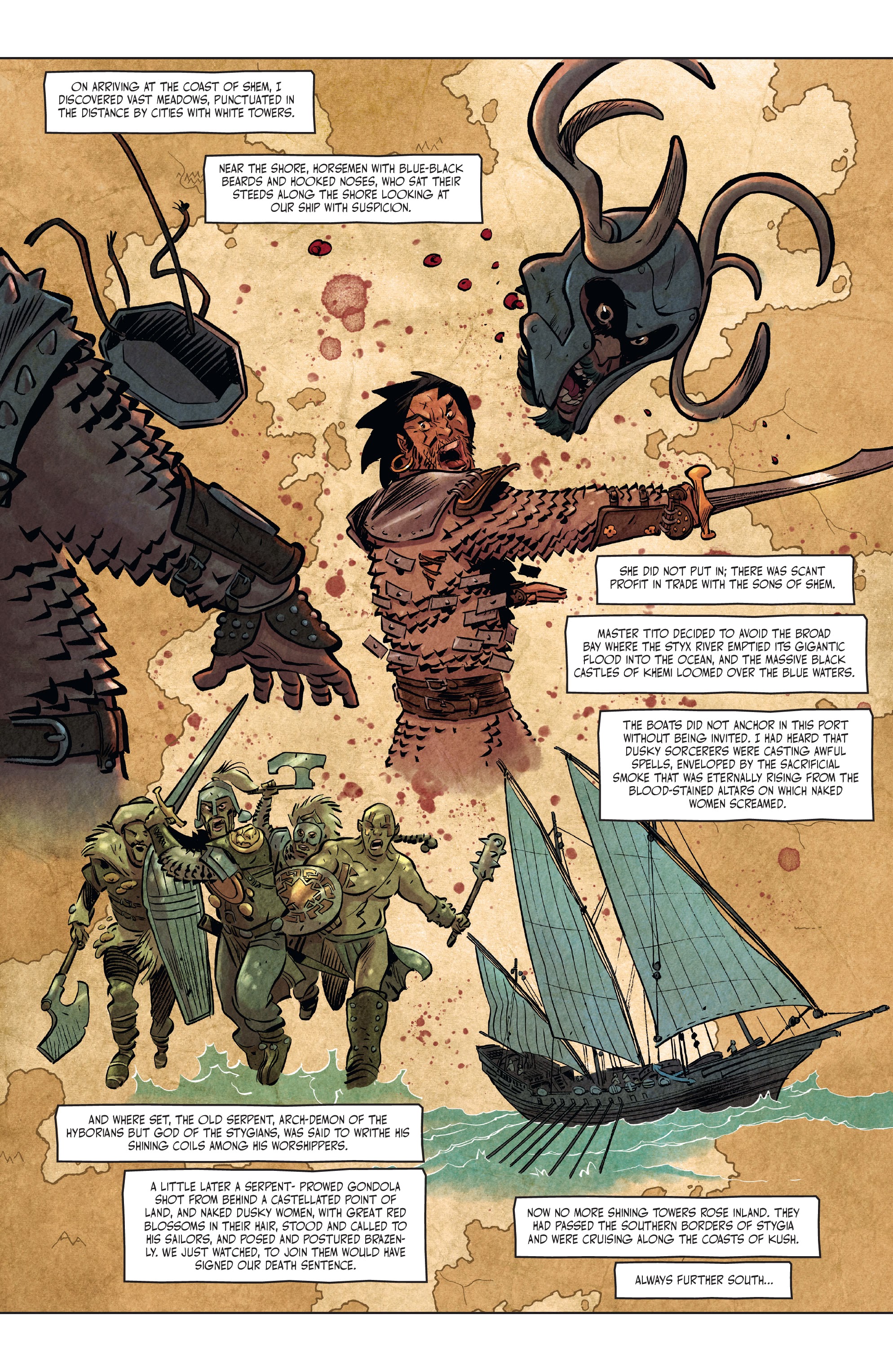 Read online The Cimmerian comic -  Issue # TPB 1 - 12