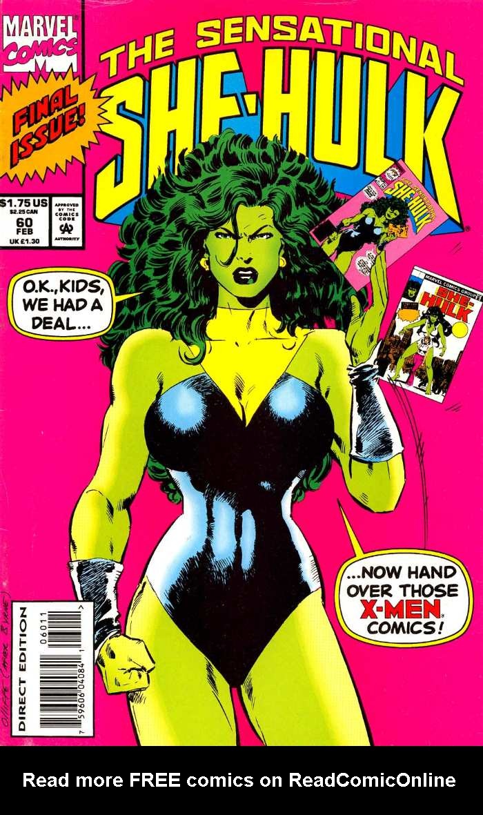 Read online The Sensational She-Hulk comic -  Issue #60 - 1