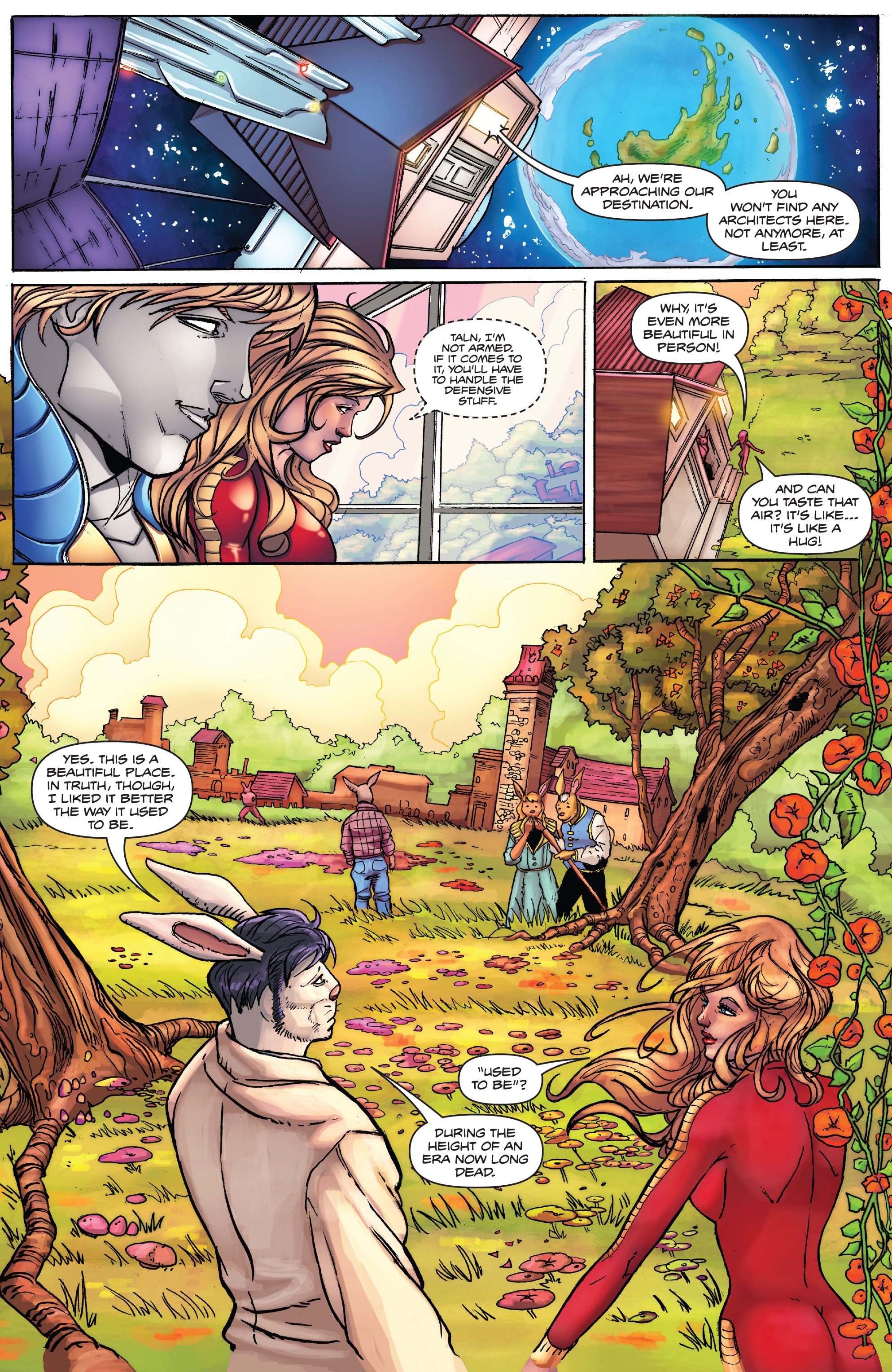 Read online Barbarella: The Center Cannot Hold comic -  Issue #1 - 25