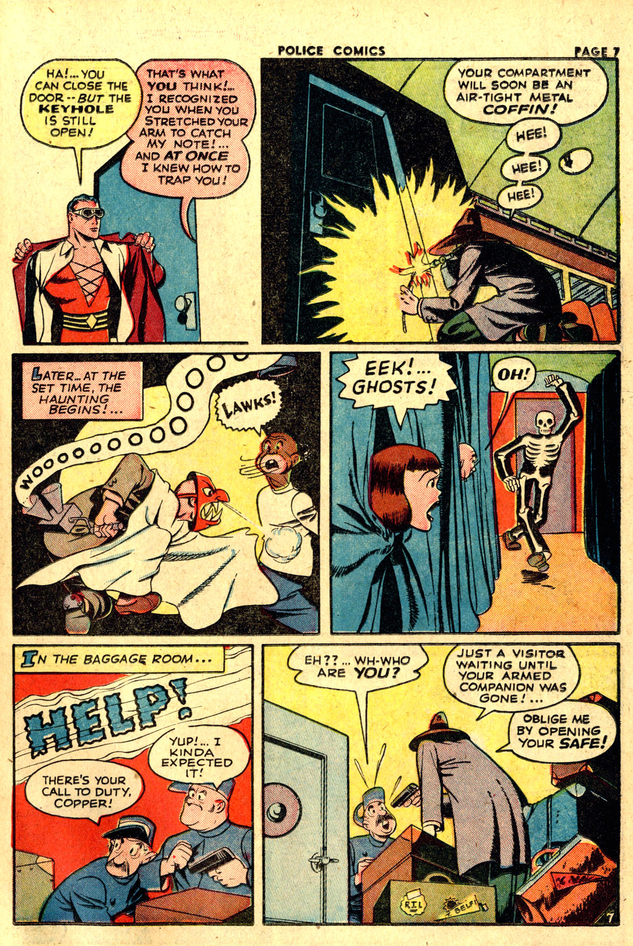 Read online Police Comics comic -  Issue #23 - 9