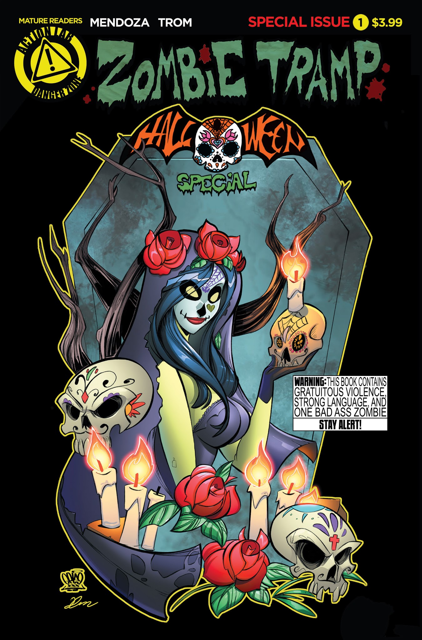 Read online Zombie Tramp: Halloween Special (2015) comic -  Issue # Full - 1