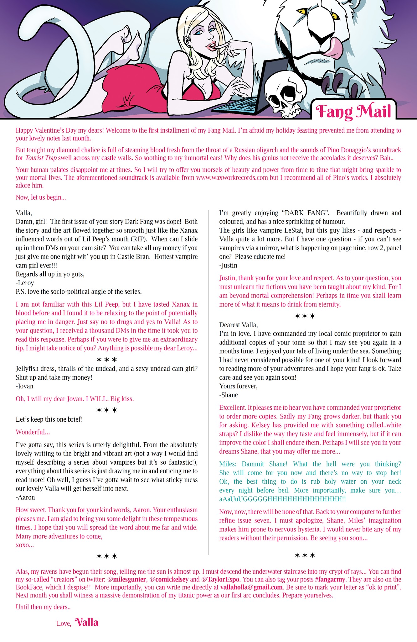 Read online Dark Fang comic -  Issue #4 - 25