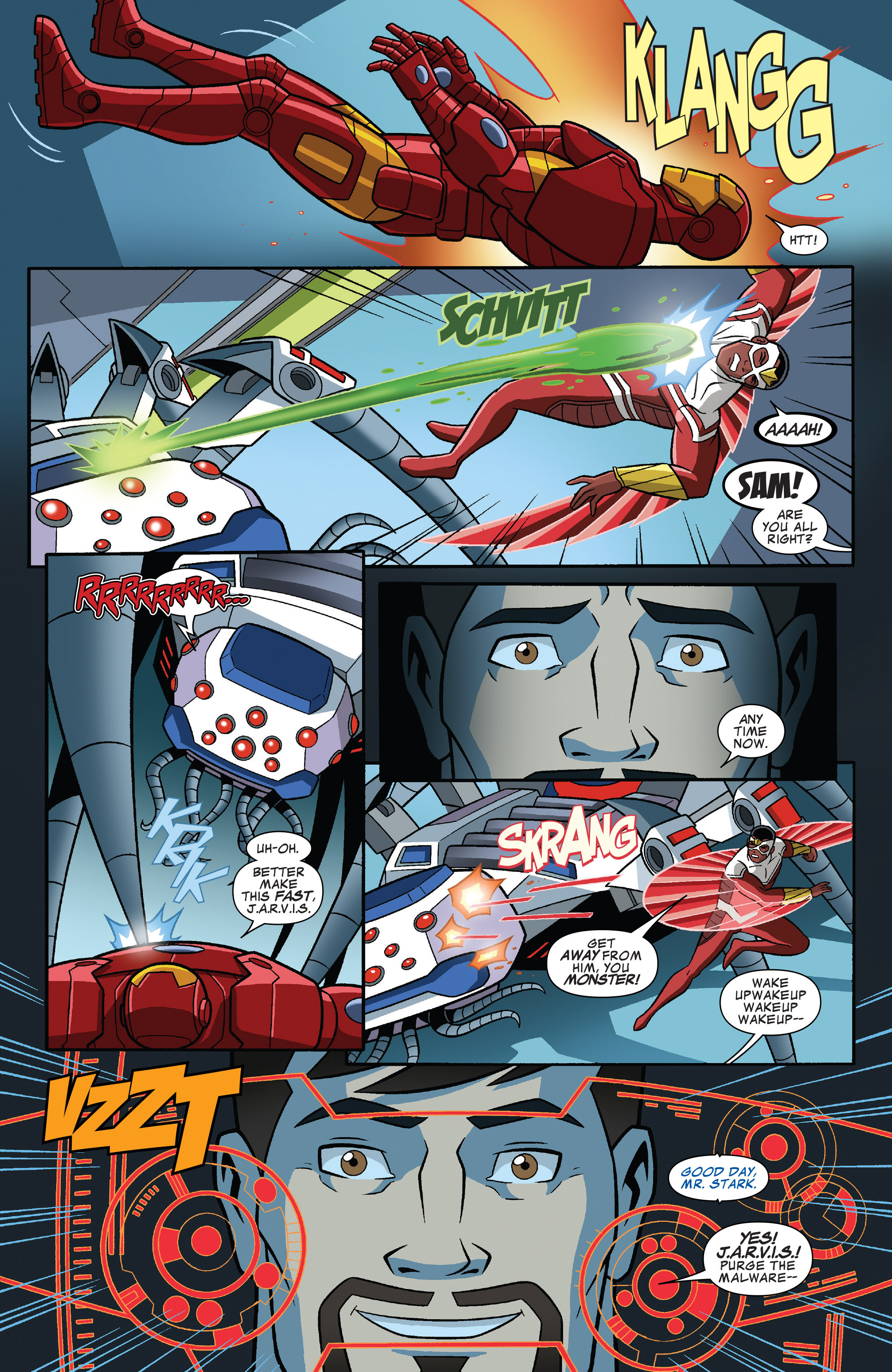 Read online Avengers Vs comic -  Issue #4 - 10