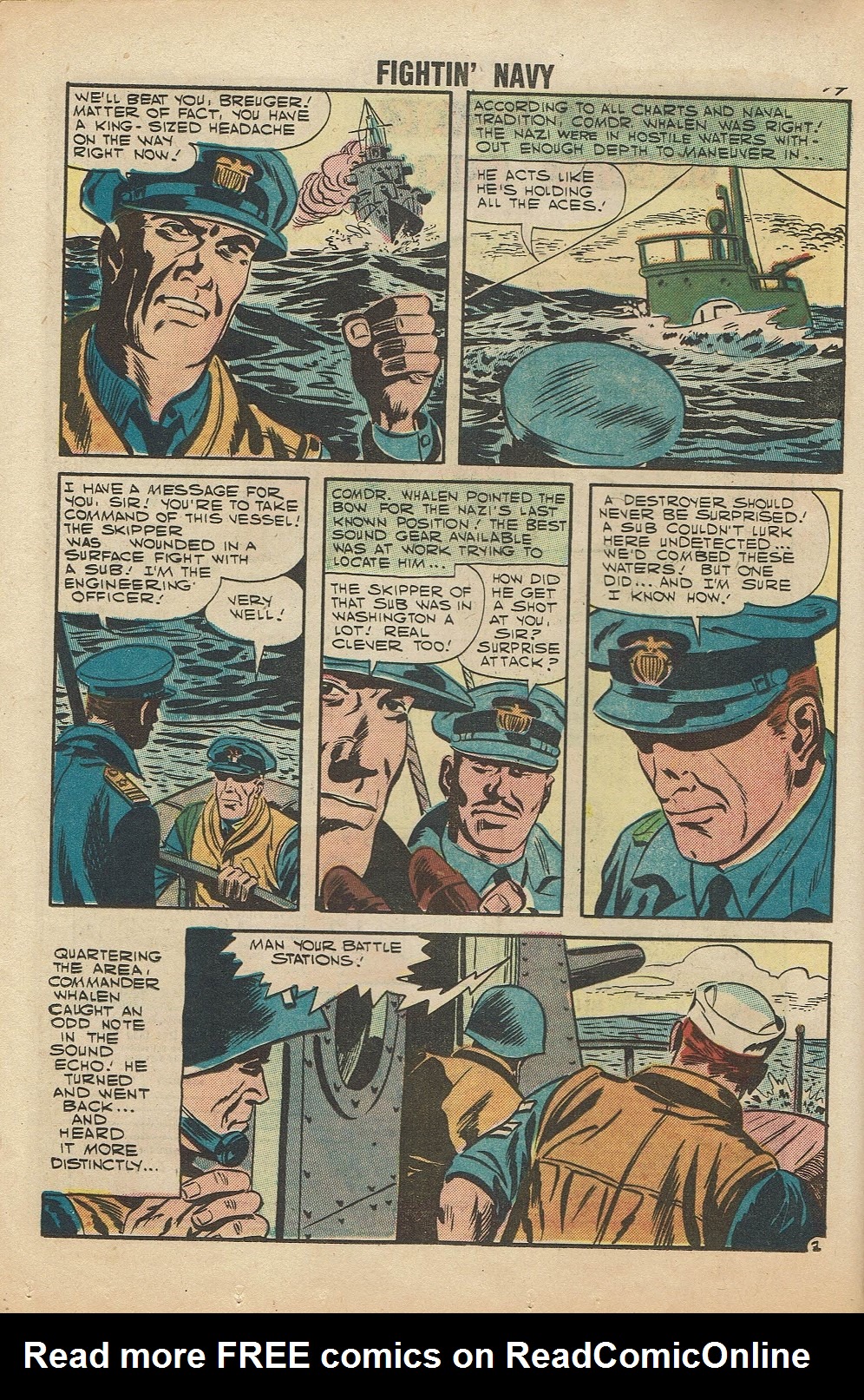 Read online Fightin' Navy comic -  Issue #81 - 16