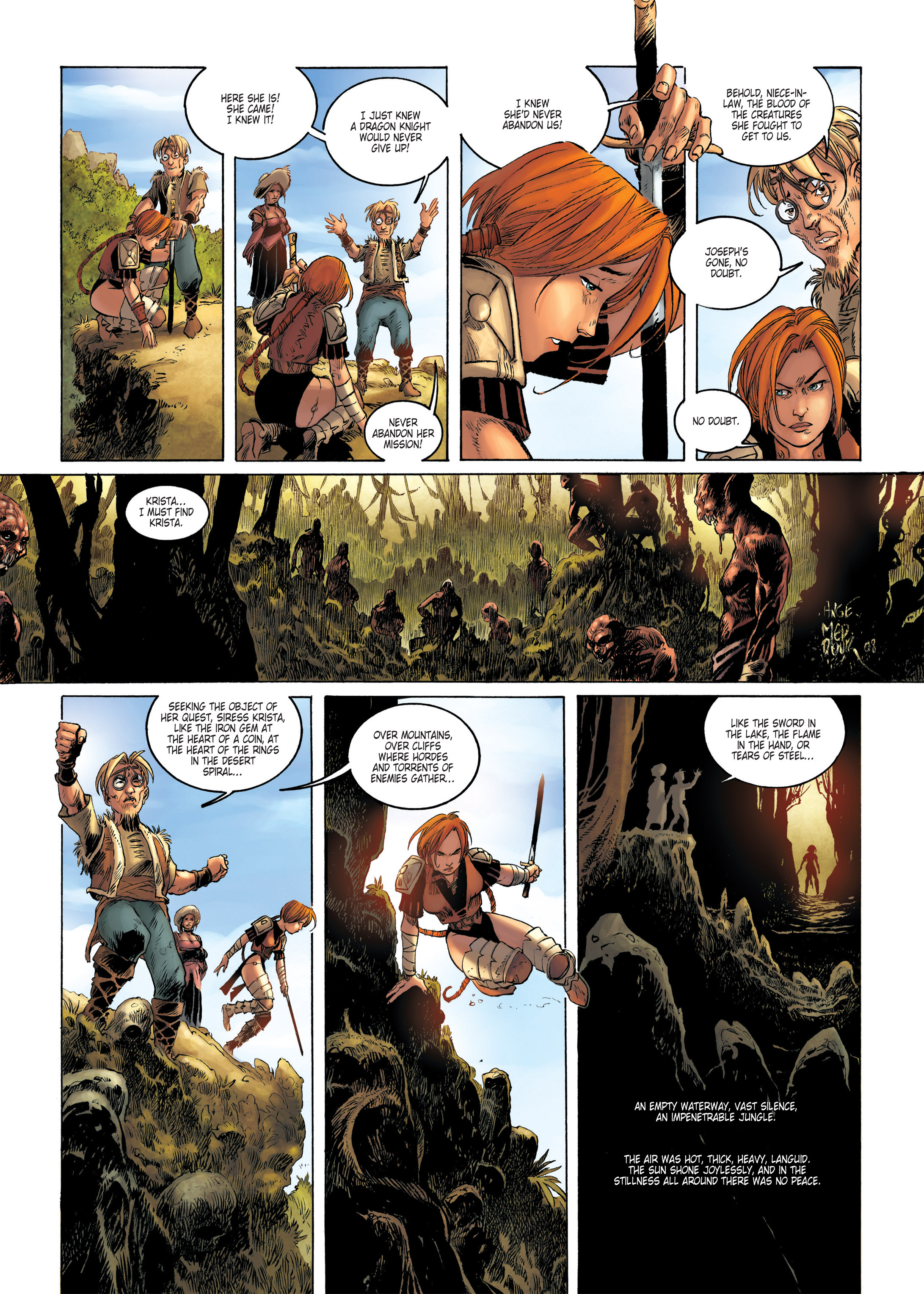 Read online Chronicles of the Dragon Knights comic -  Issue #8 - 41