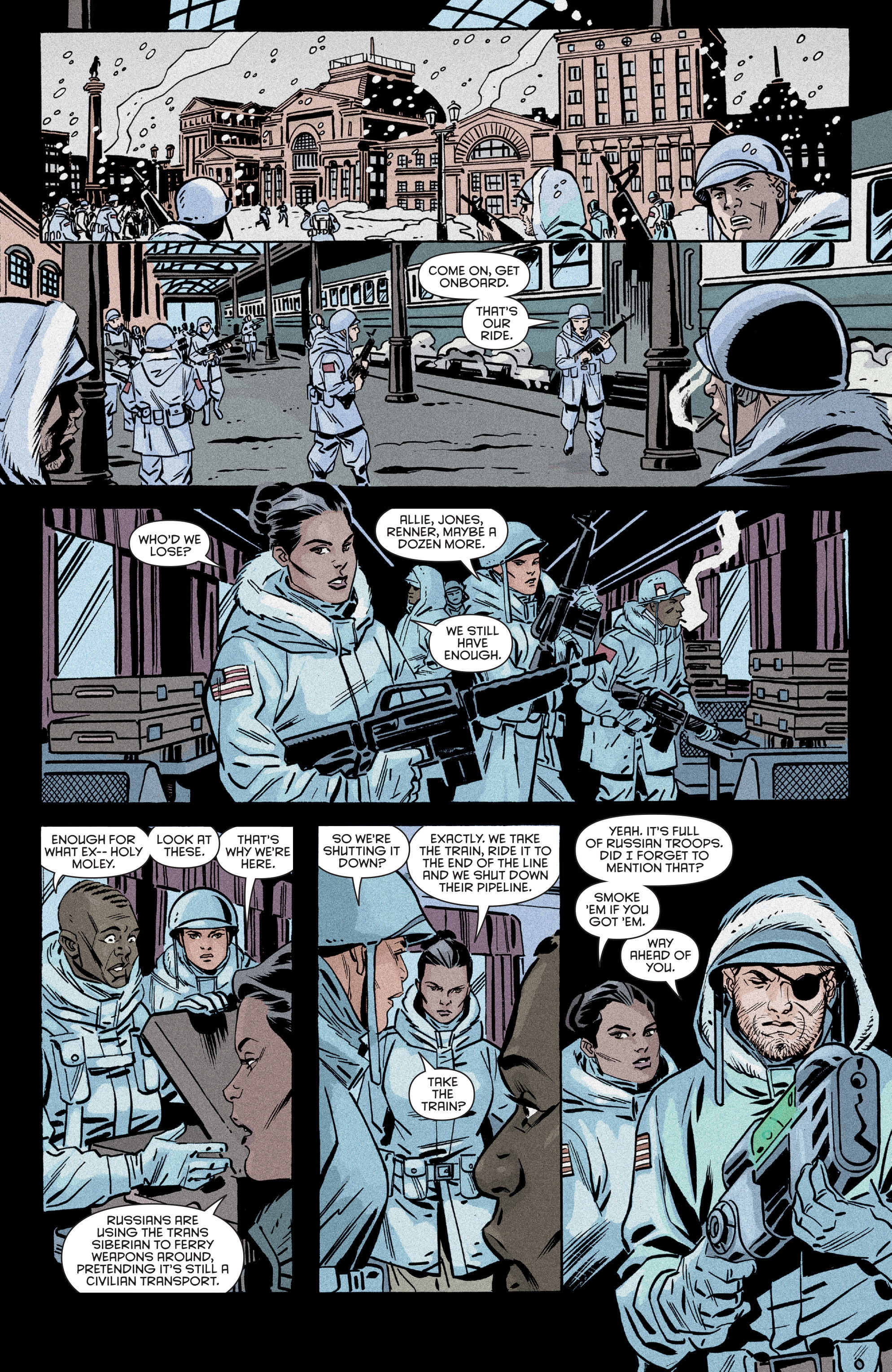 Read online Escape from New York comic -  Issue #6 - 14