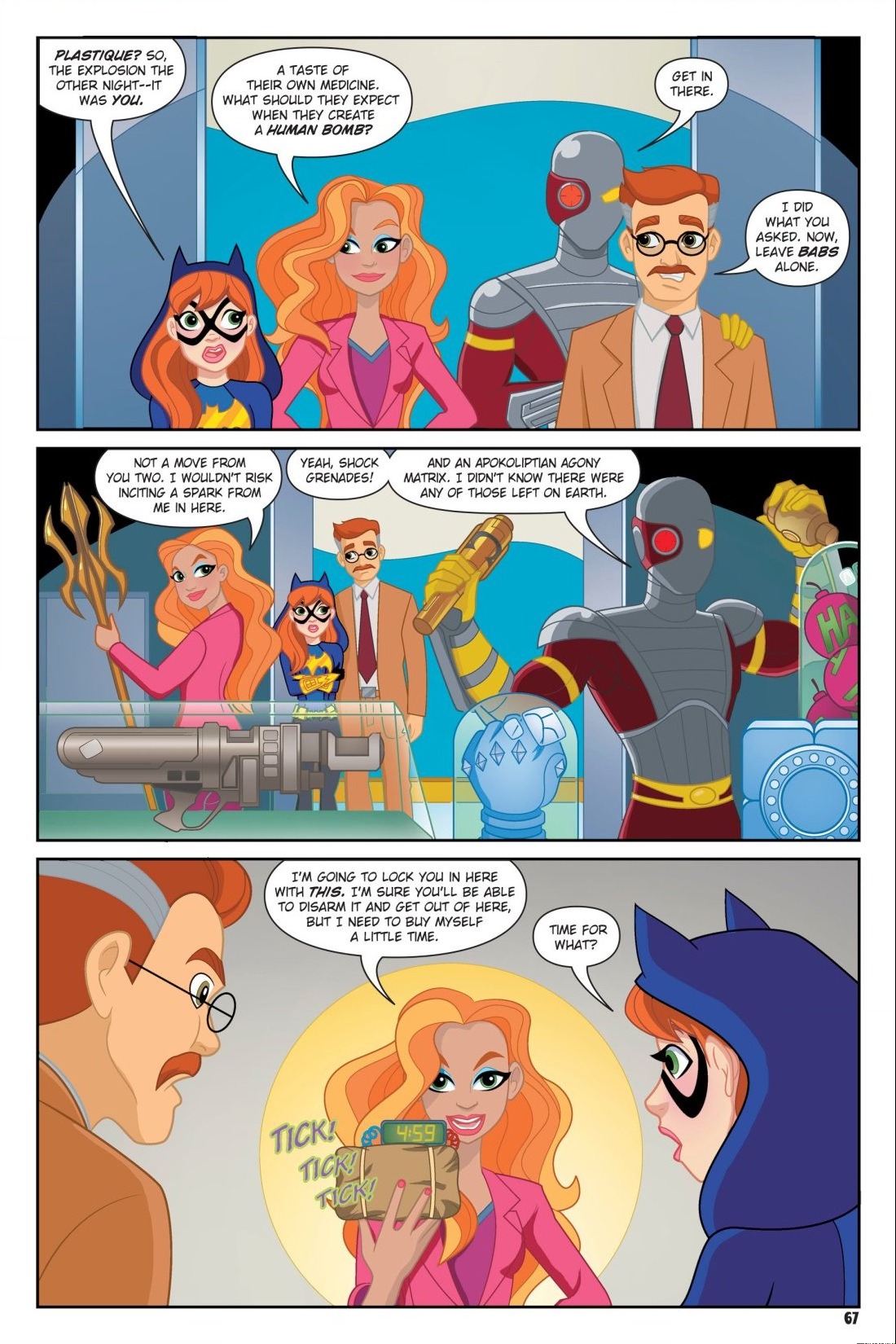 Read online DC Super Hero Girls: Date With Disaster comic -  Issue # TPB - 66