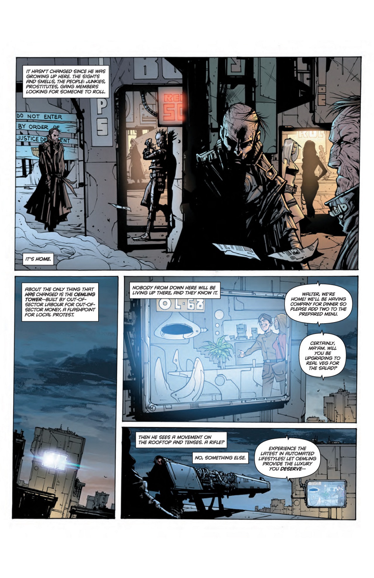 Read online Dredd: Uprise comic -  Issue #1 - 5