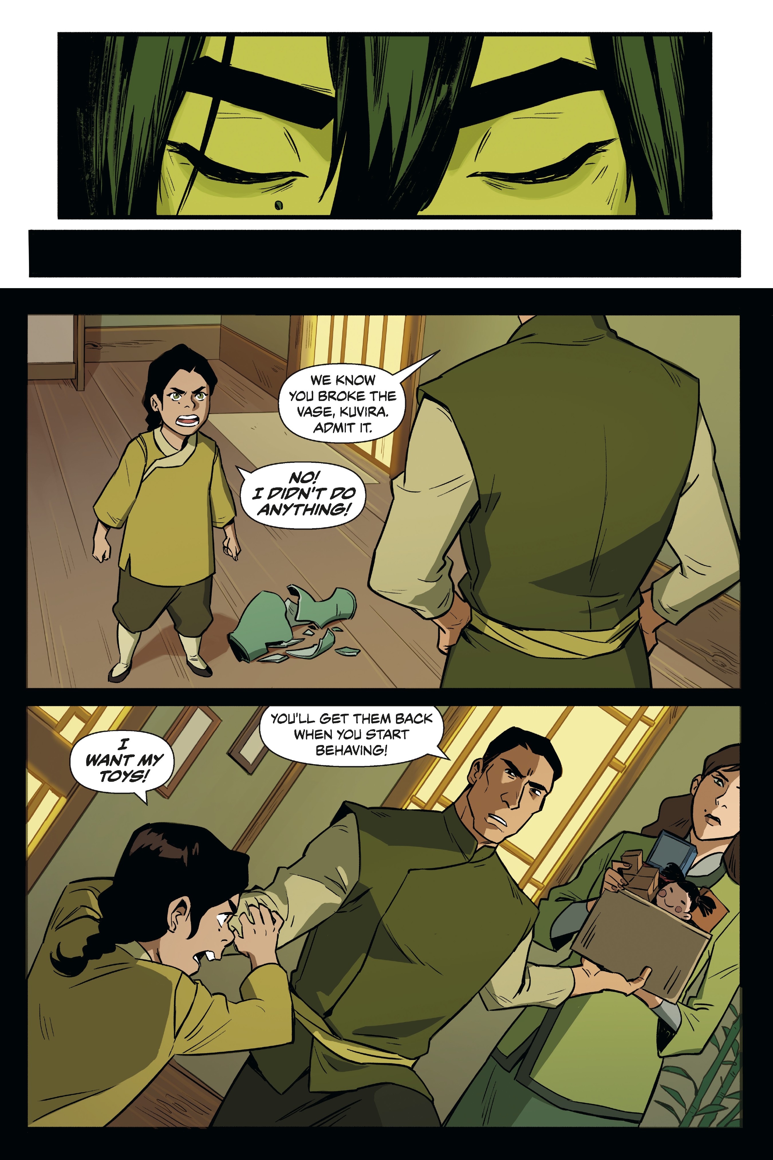 Read online Nickelodeon The Legend of Korra: Ruins of the Empire comic -  Issue # TPB 1 - 33