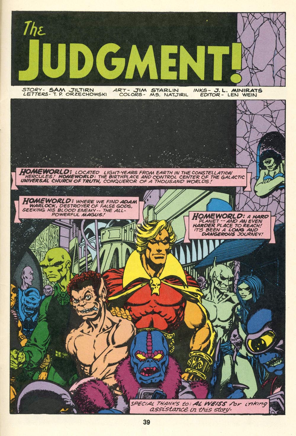 Read online Warlock (1982) comic -  Issue #1 - 41