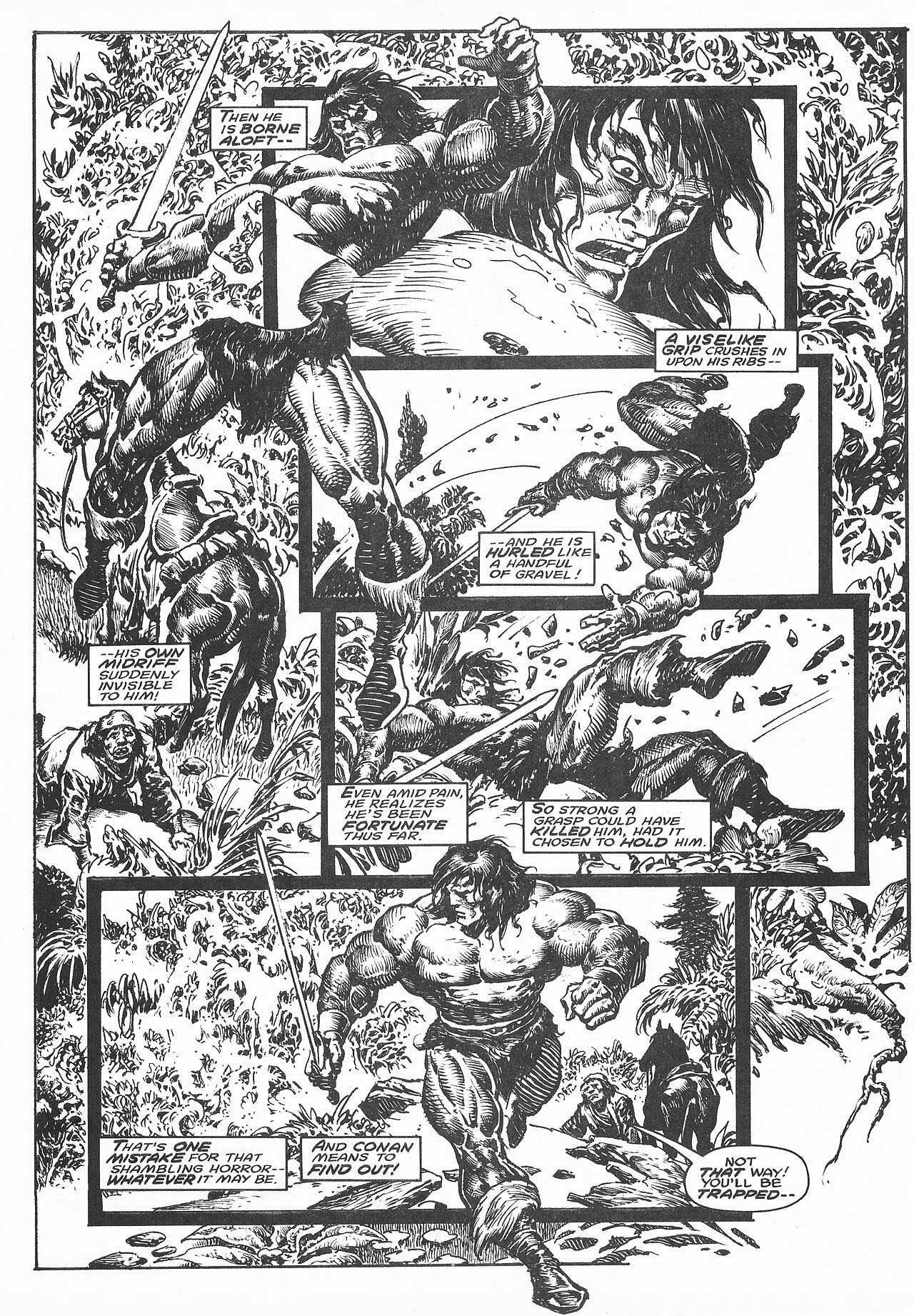 Read online The Savage Sword Of Conan comic -  Issue #227 - 35