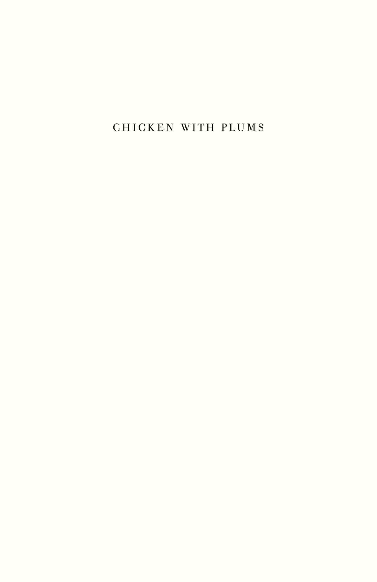 Read online Chicken With Plums comic -  Issue # TPB - 8