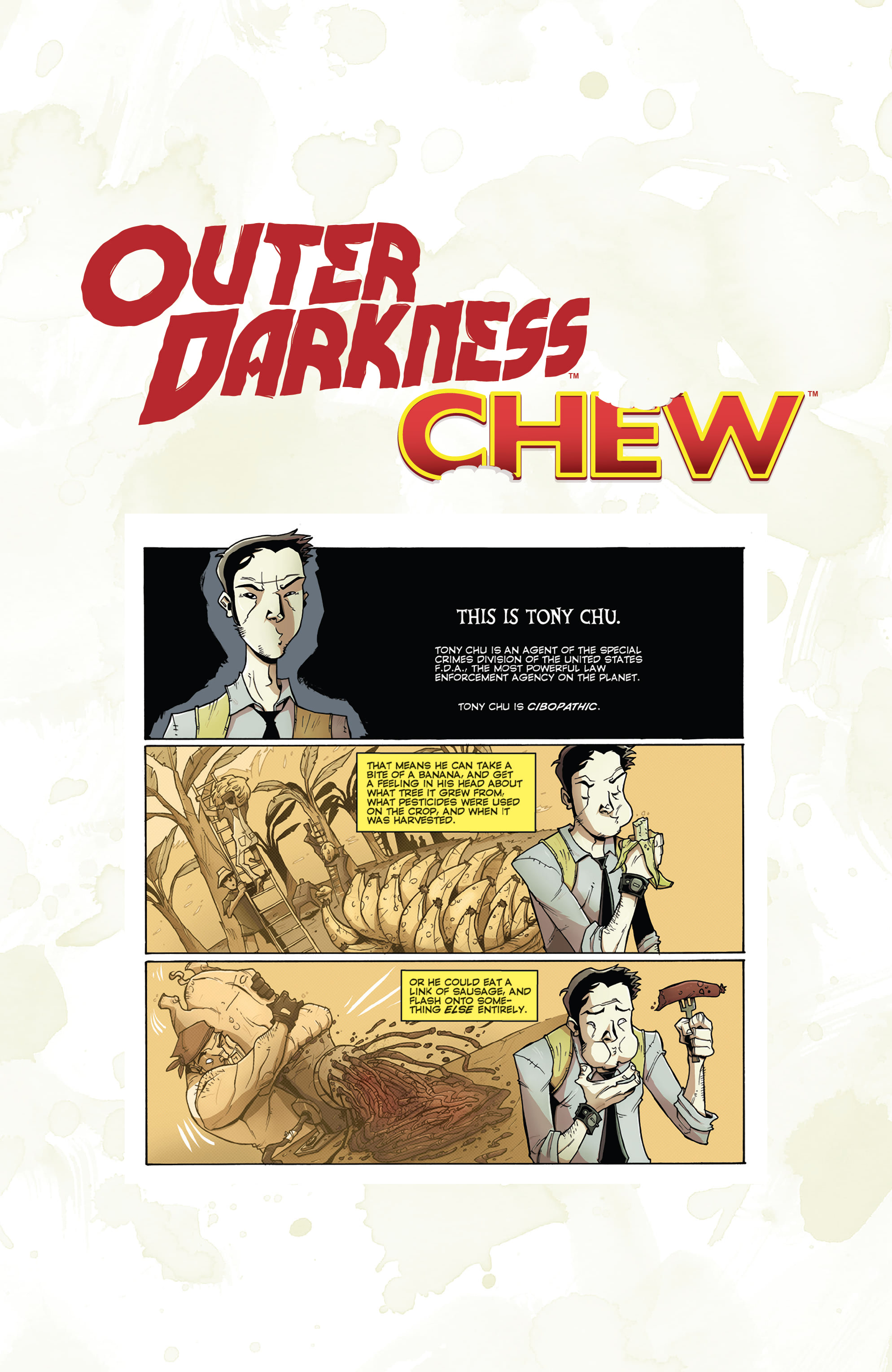 Read online Outer Darkness/Chew comic -  Issue #1 - 10
