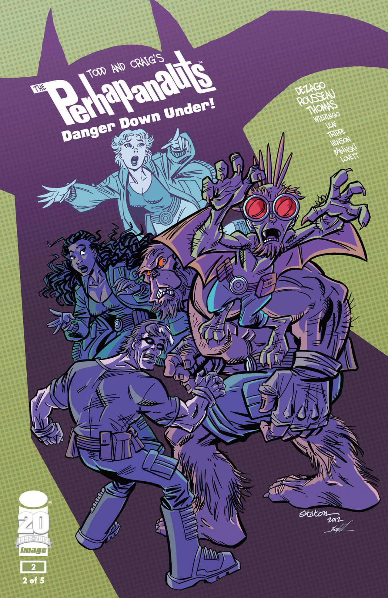 Read online The Perhapanauts: Danger Down Under! comic -  Issue #2 - 1