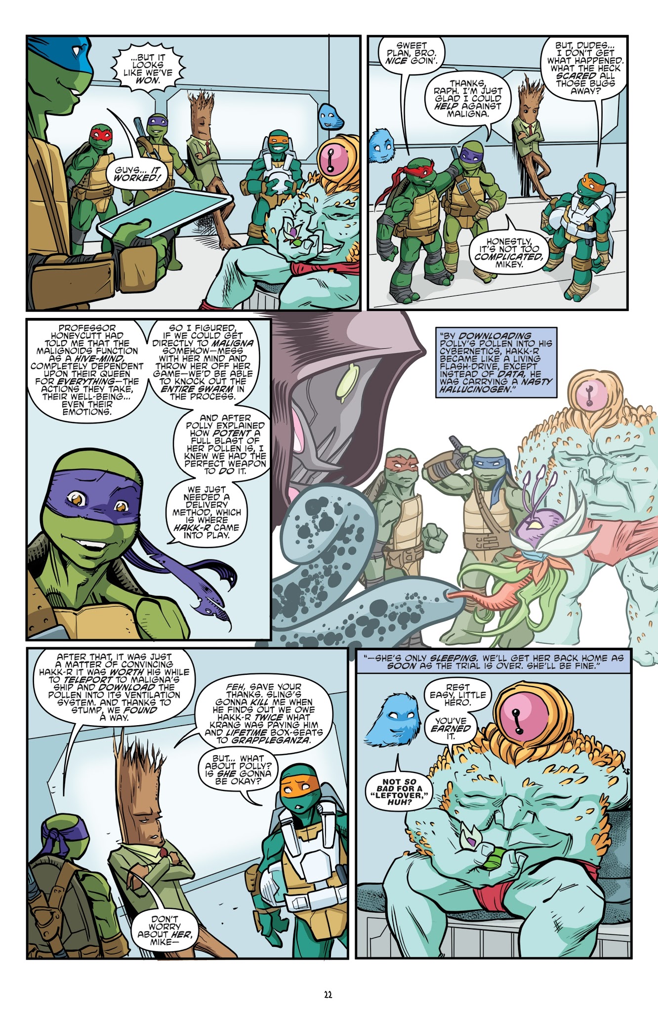 Read online Teenage Mutant Ninja Turtles (2011) comic -  Issue #75 - 23