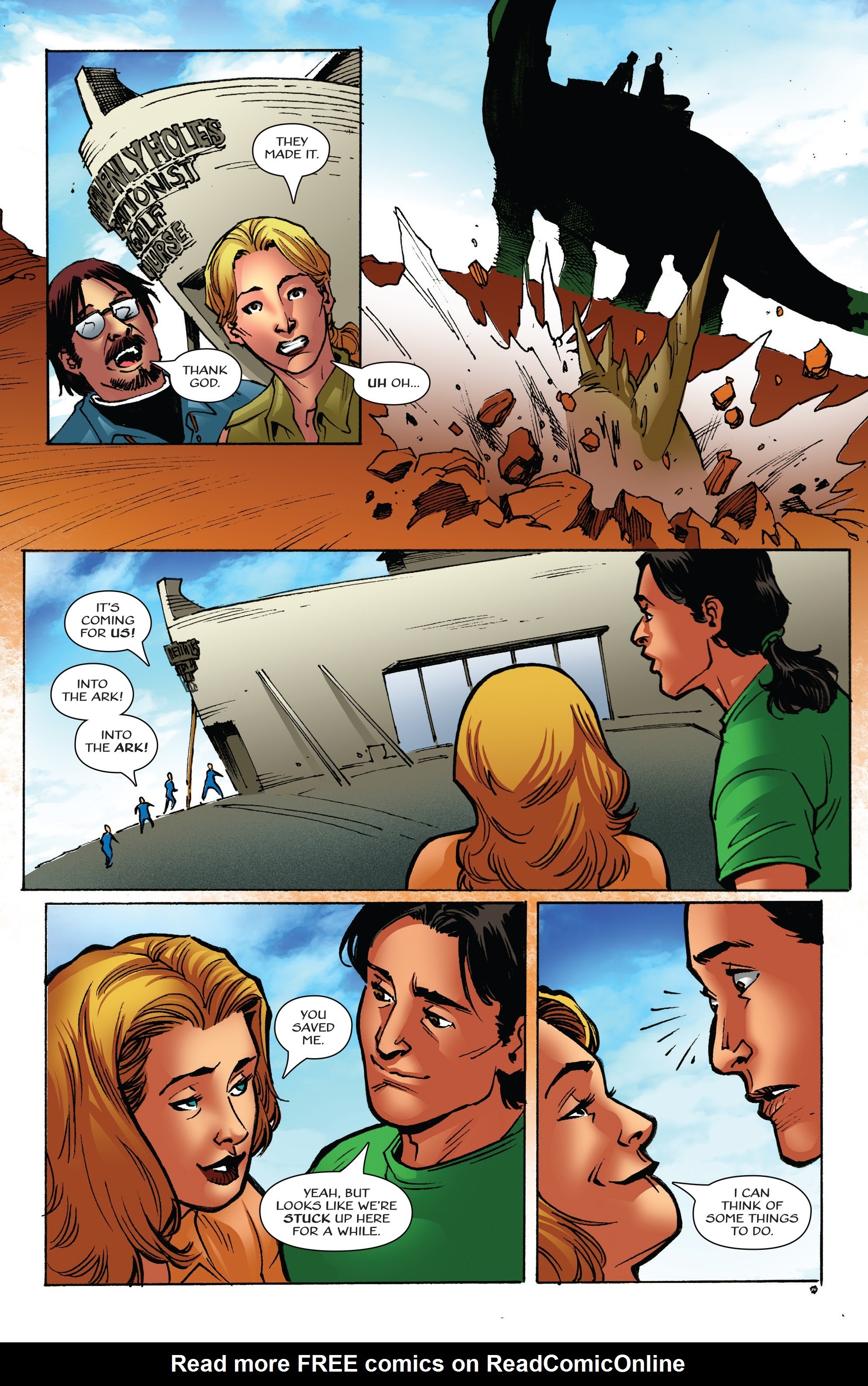 Read online Sharkasaurus comic -  Issue # TPB - 47