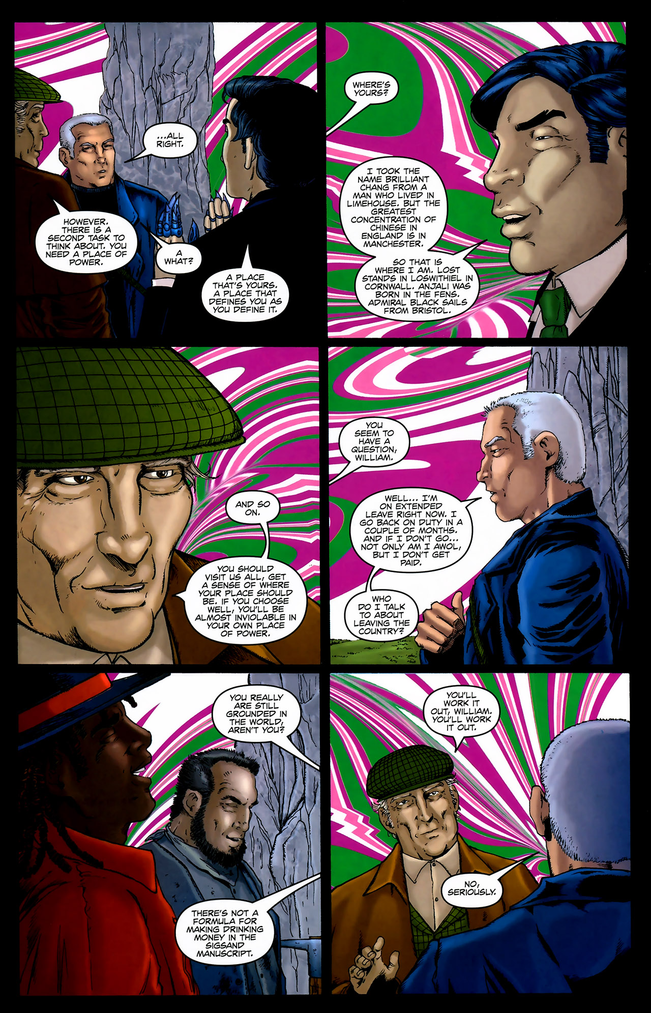 Read online Gravel comic -  Issue #8 - 21