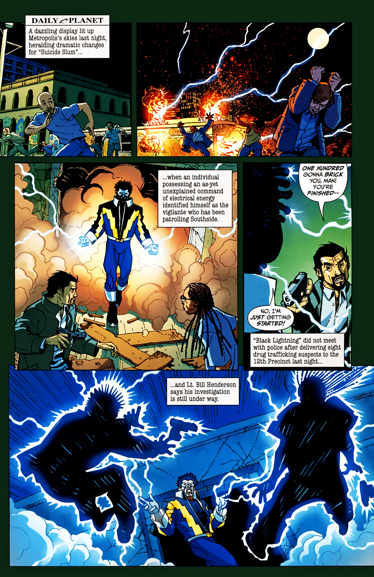 Read online Black Lightning: Year One comic -  Issue #2 - 21