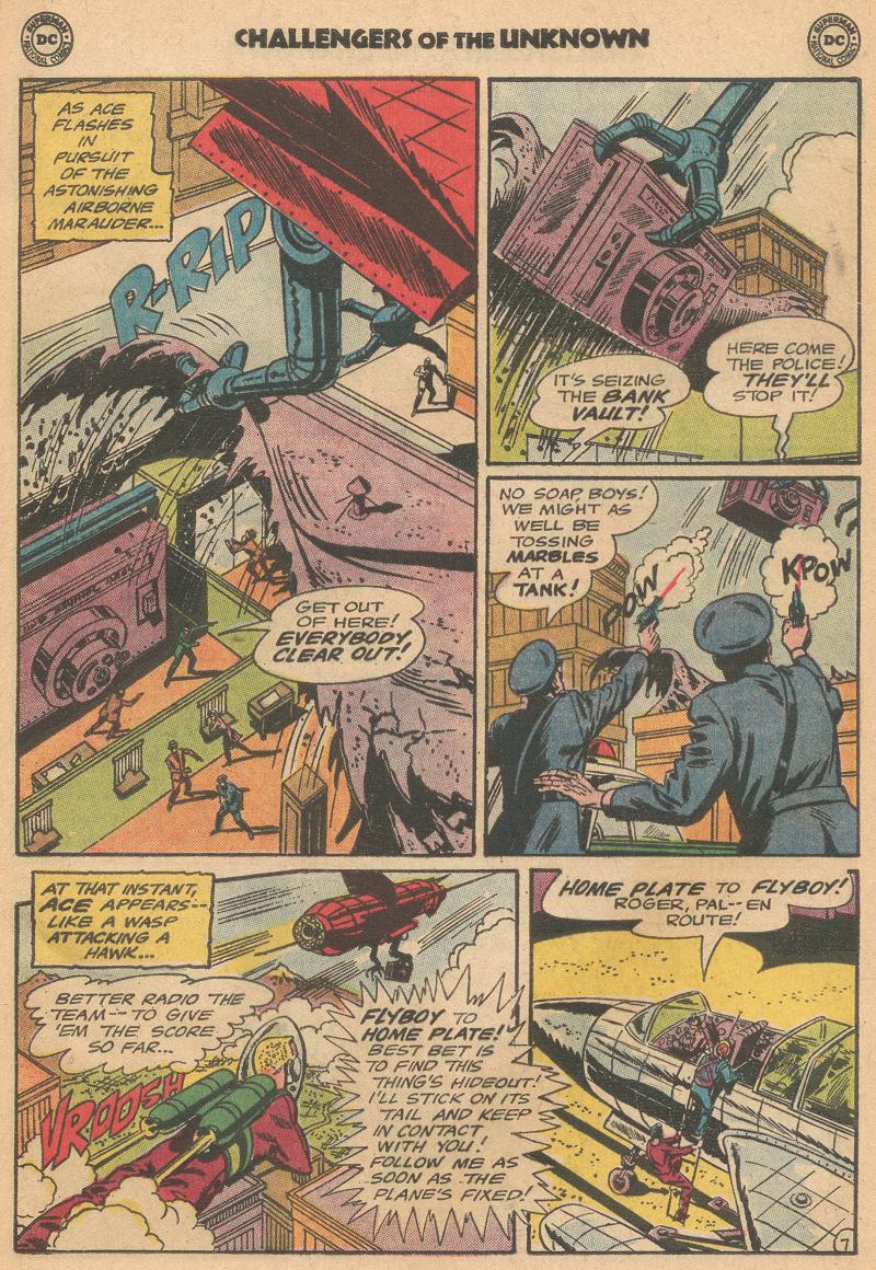 Read online Challengers of the Unknown (1958) comic -  Issue #40 - 9