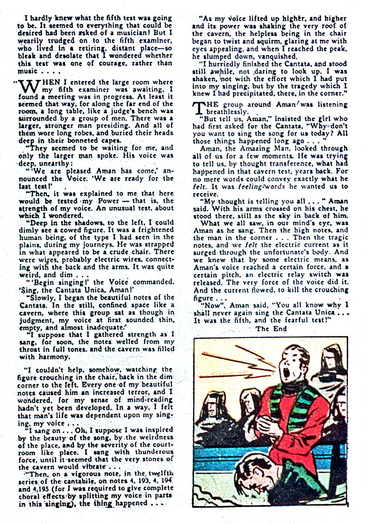 Read online Amazing Man Comics comic -  Issue #5 - 31