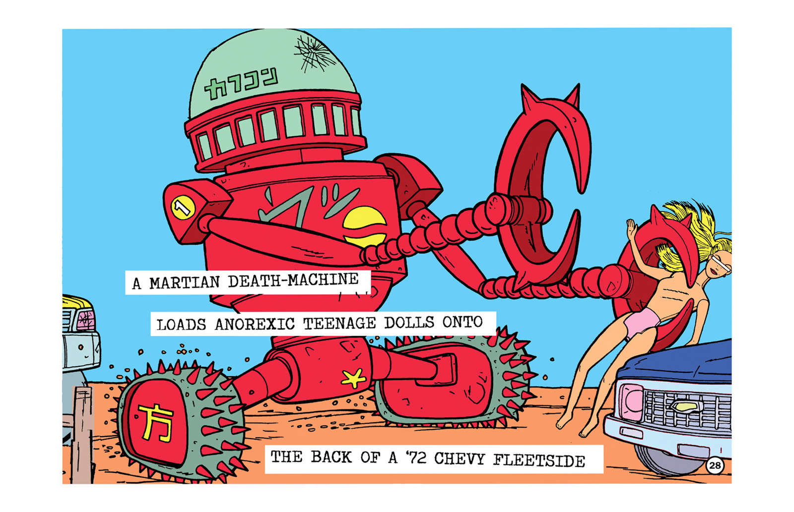 Read online Shaky Kane's Monster Truck comic -  Issue # TPB - 34