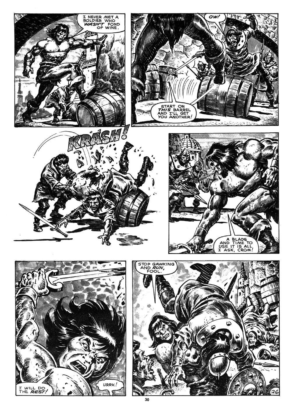 The Savage Sword Of Conan issue 164 - Page 28