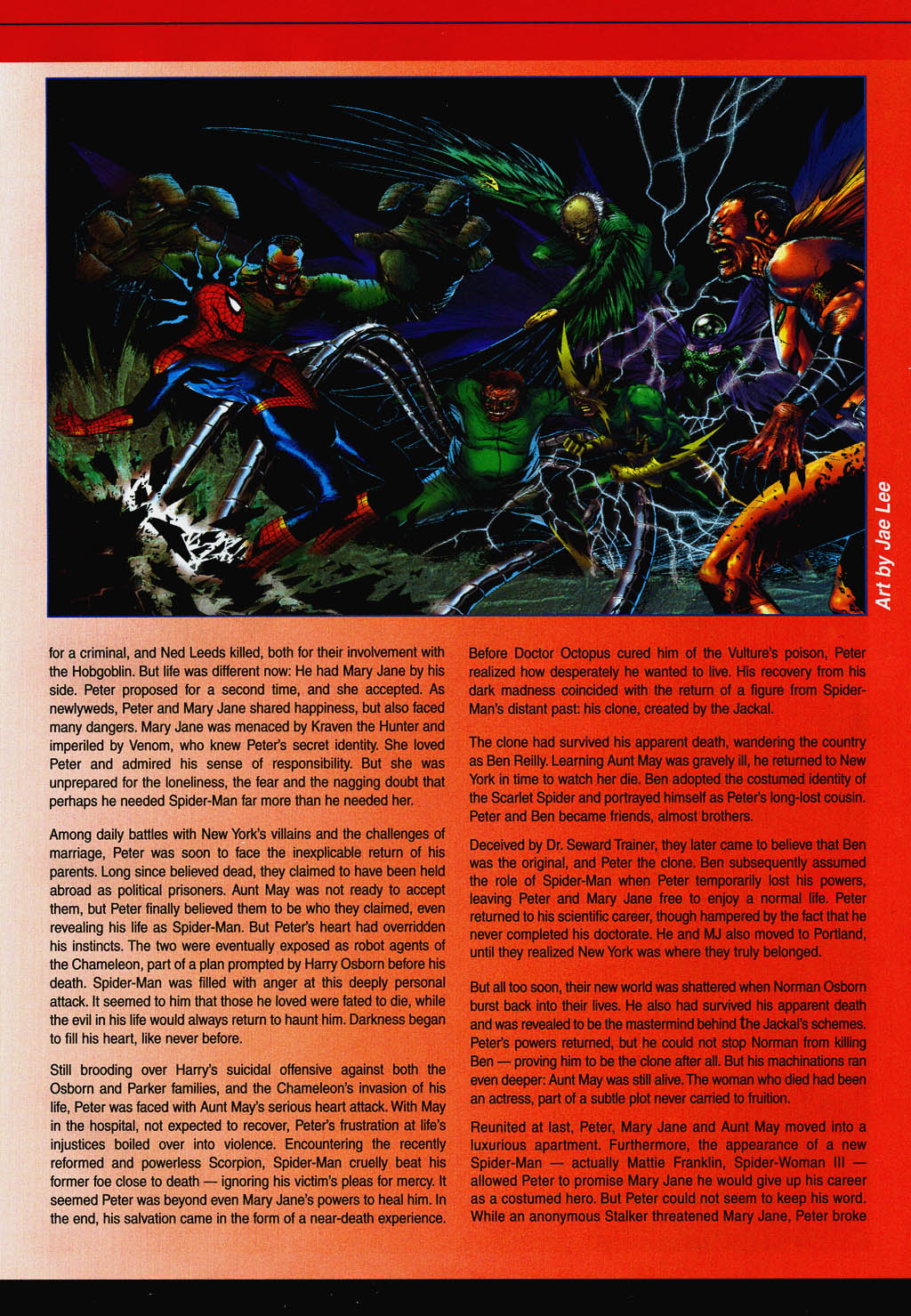 Official Handbook of the Marvel Universe: Spider-Man 2004 issue Full - Page 35