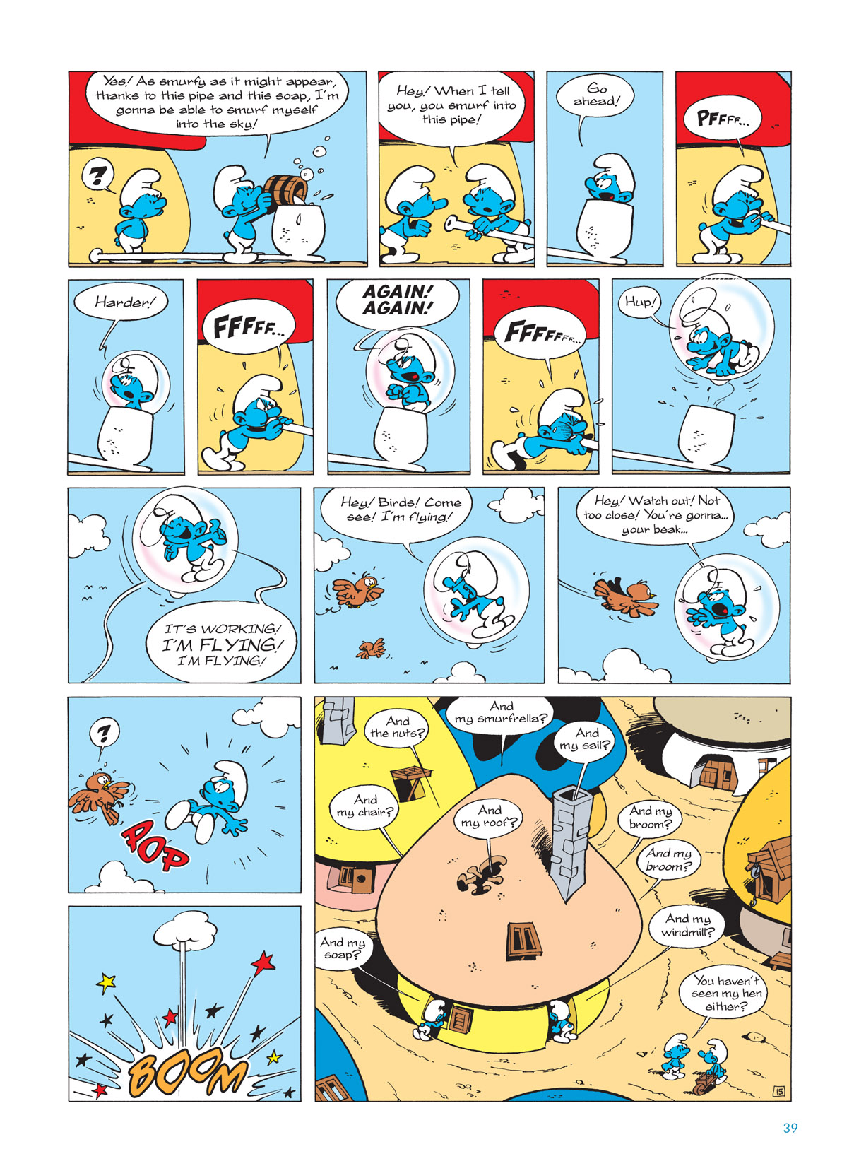 Read online The Smurfs comic -  Issue #1 - 39