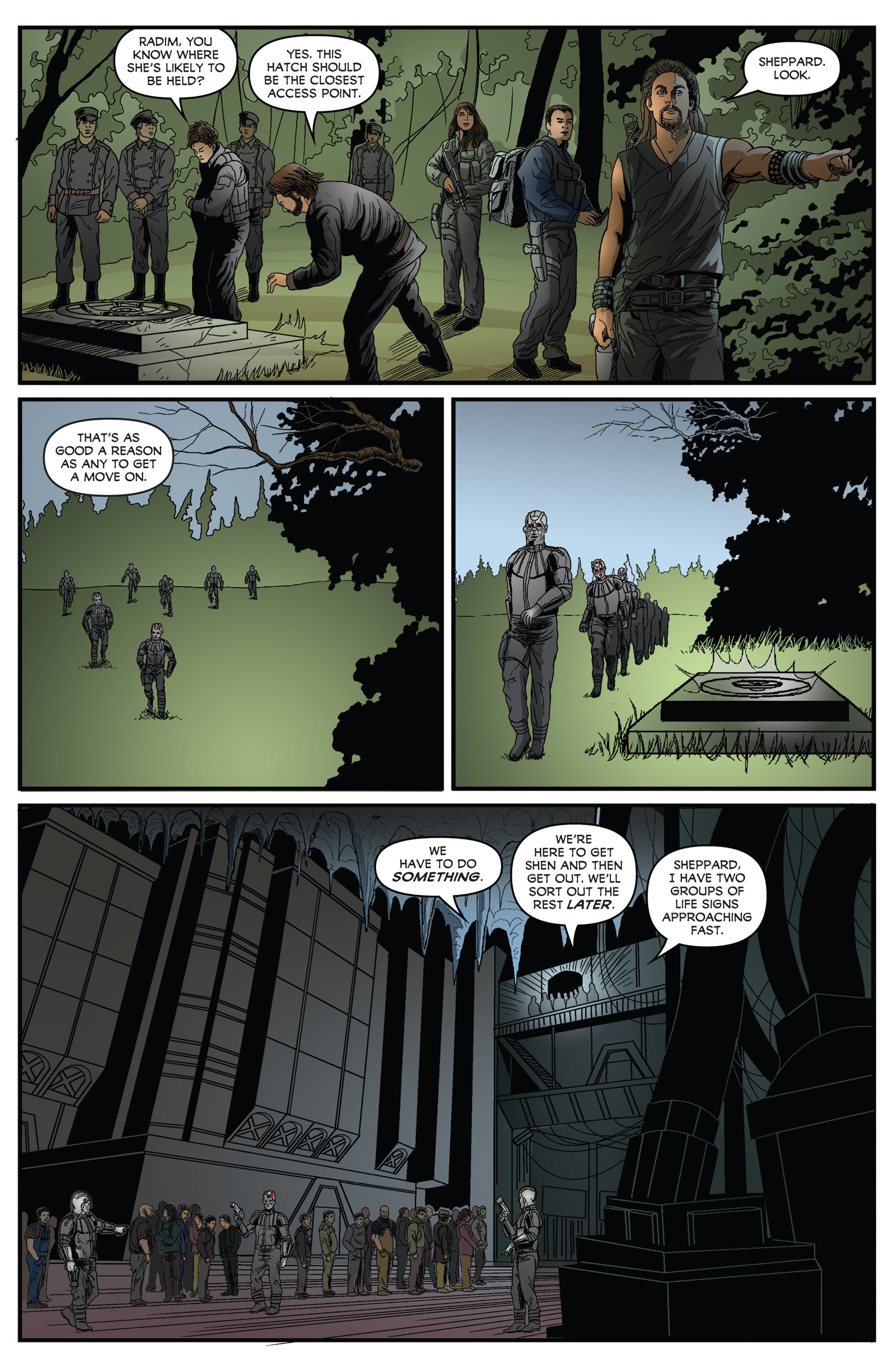Read online Stargate Atlantis: Gateways comic -  Issue #3 - 15