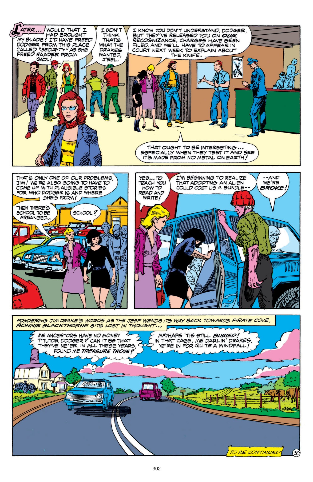 Read online Swords of the Swashbucklers comic -  Issue # TPB - 288