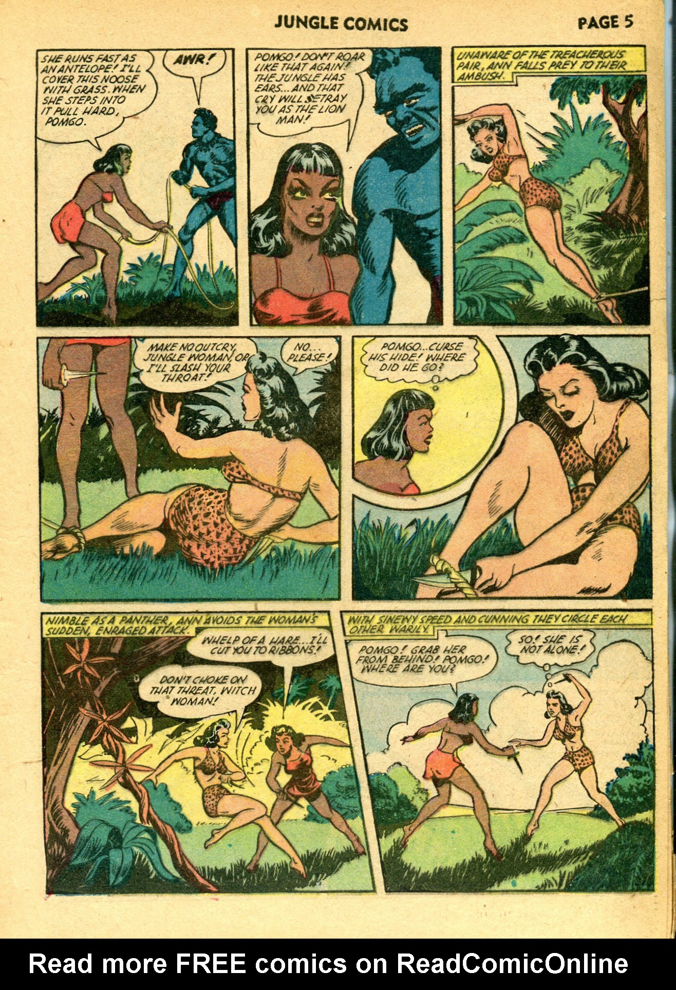Read online Jungle Comics comic -  Issue #39 - 7
