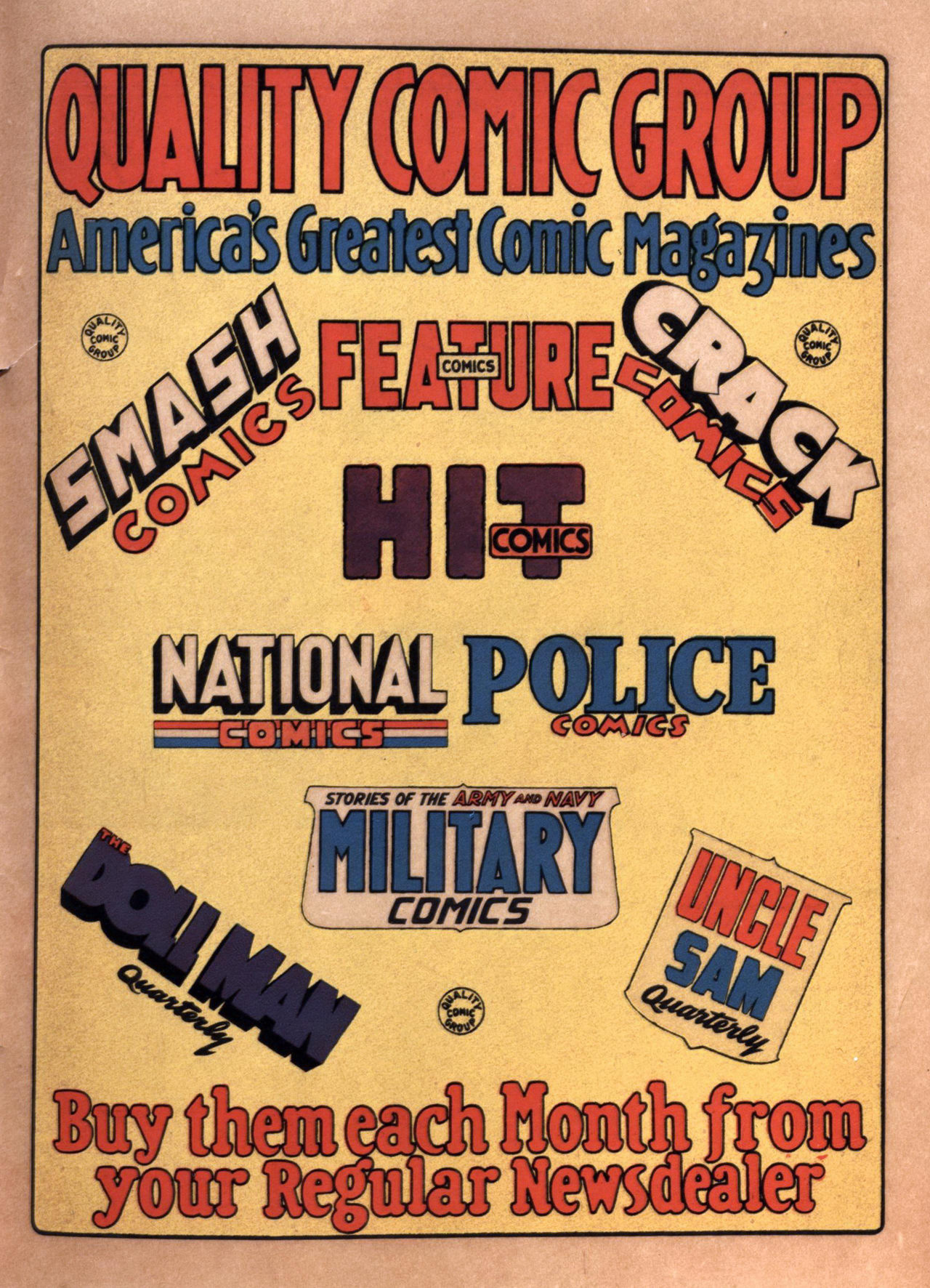 Read online Feature Comics comic -  Issue #55 - 68
