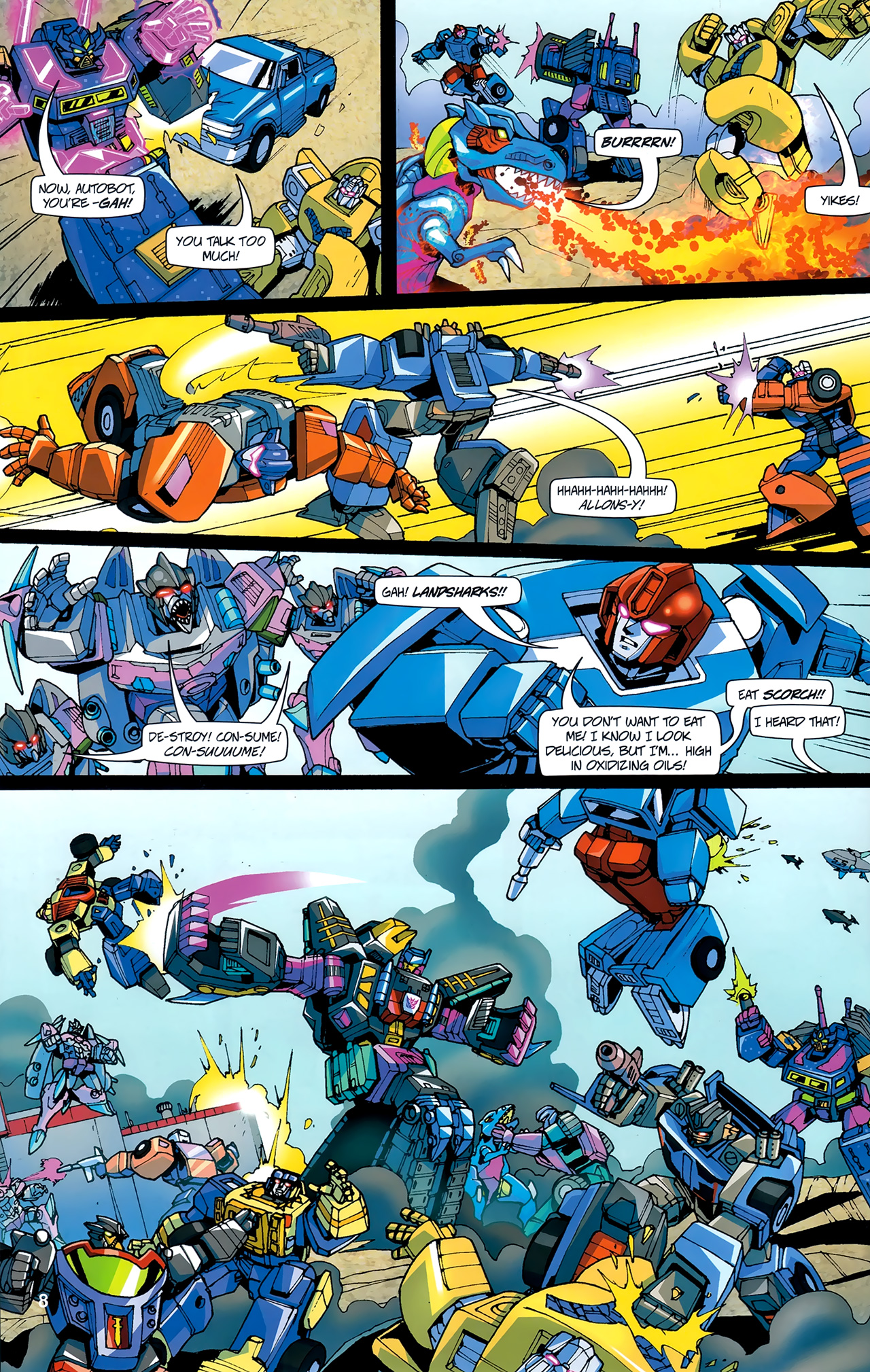 Read online Transformers: Timelines comic -  Issue #5 - 10