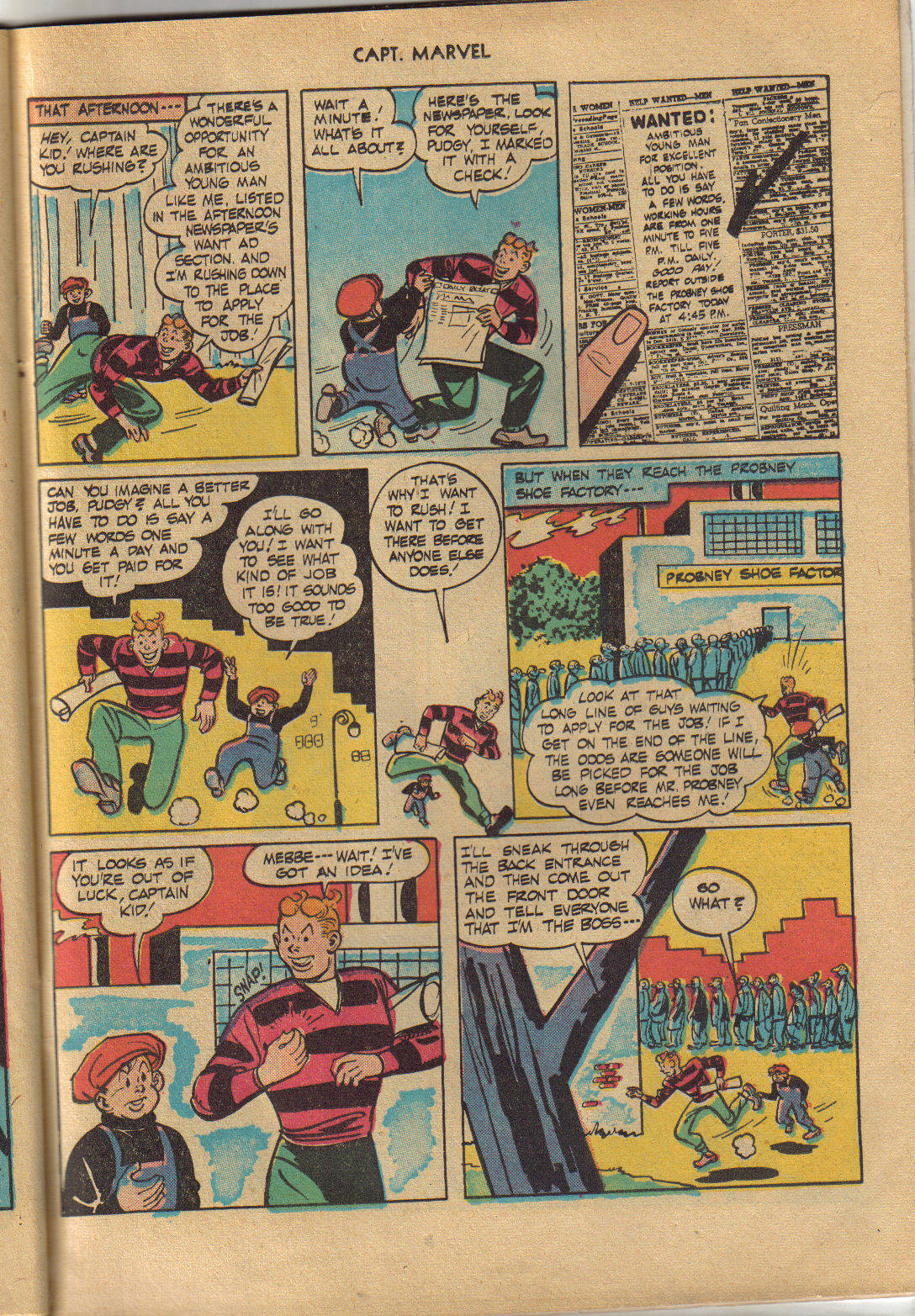 Read online Captain Marvel Adventures comic -  Issue #96 - 35