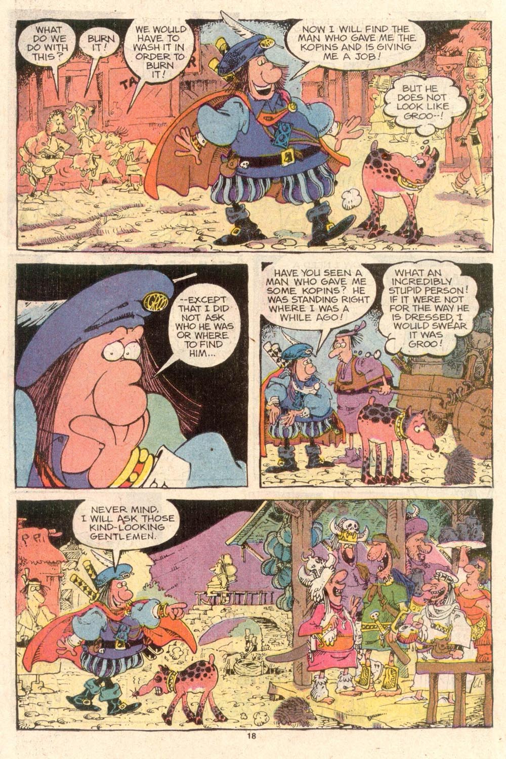 Read online Sergio Aragonés Groo the Wanderer comic -  Issue #46 - 18